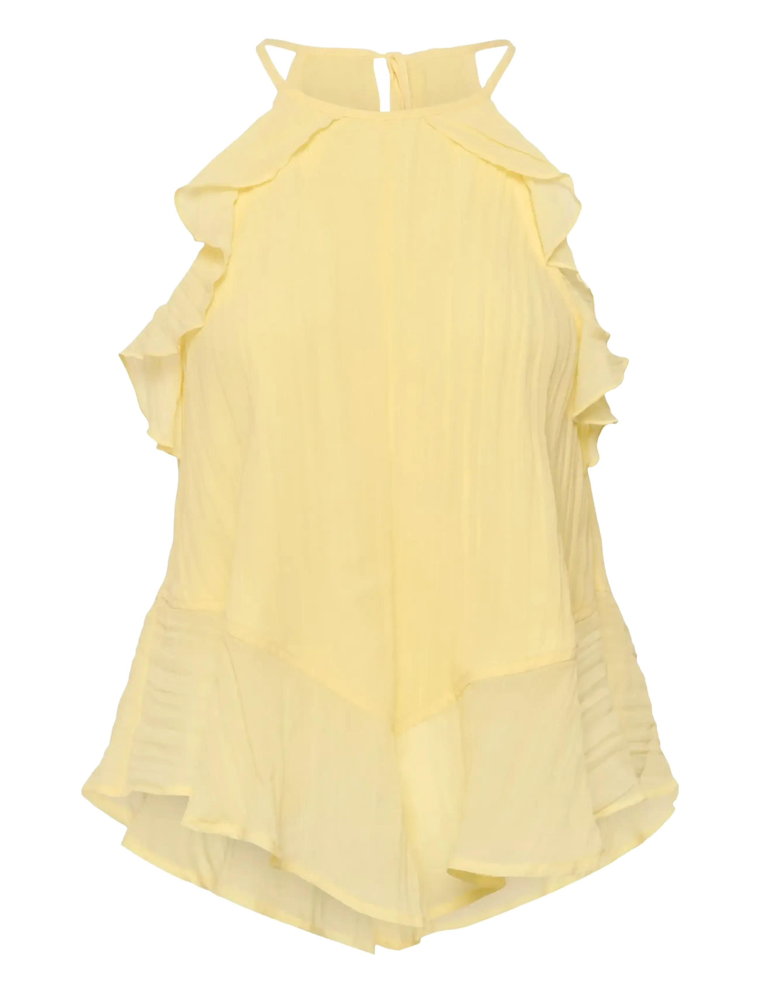 Cream CRIsabelle Top - Tøj - LEMON MERINGUE / yellow