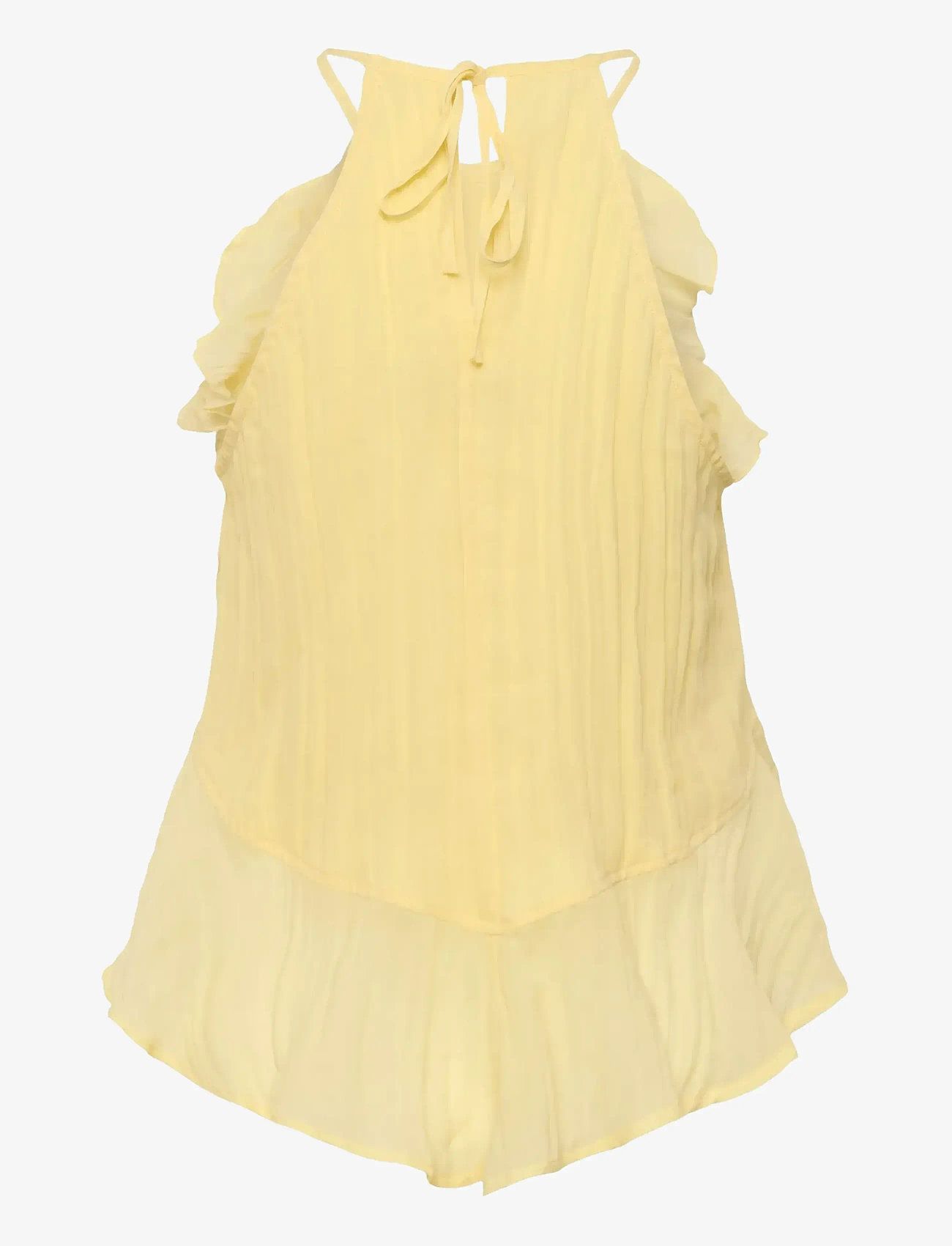 Cream - CRIsabelle Top - Ærmeløse bluser - lemon meringue - 2