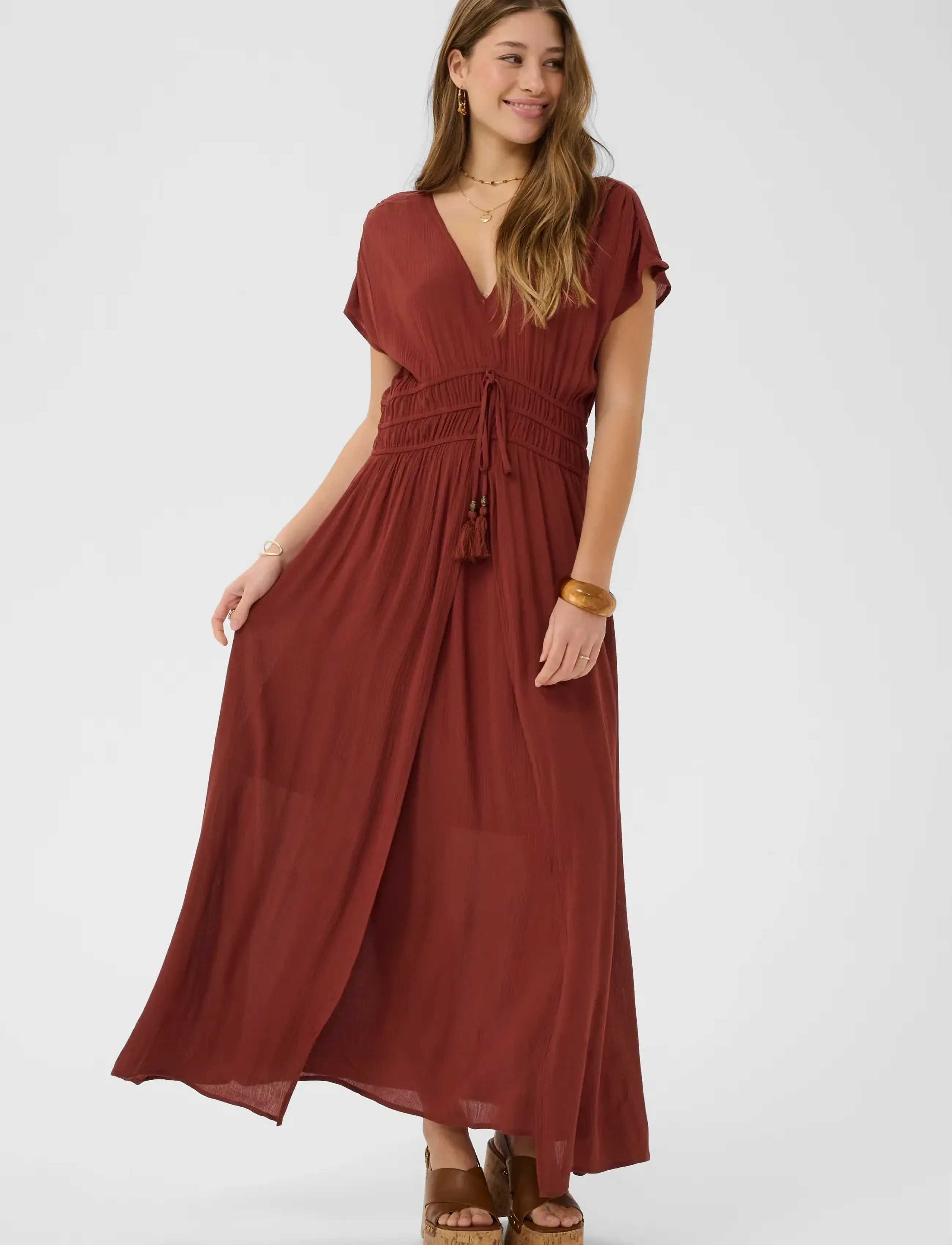 Cream CRAllie Dress - Clothing - BRANDY SNIFTER / brown