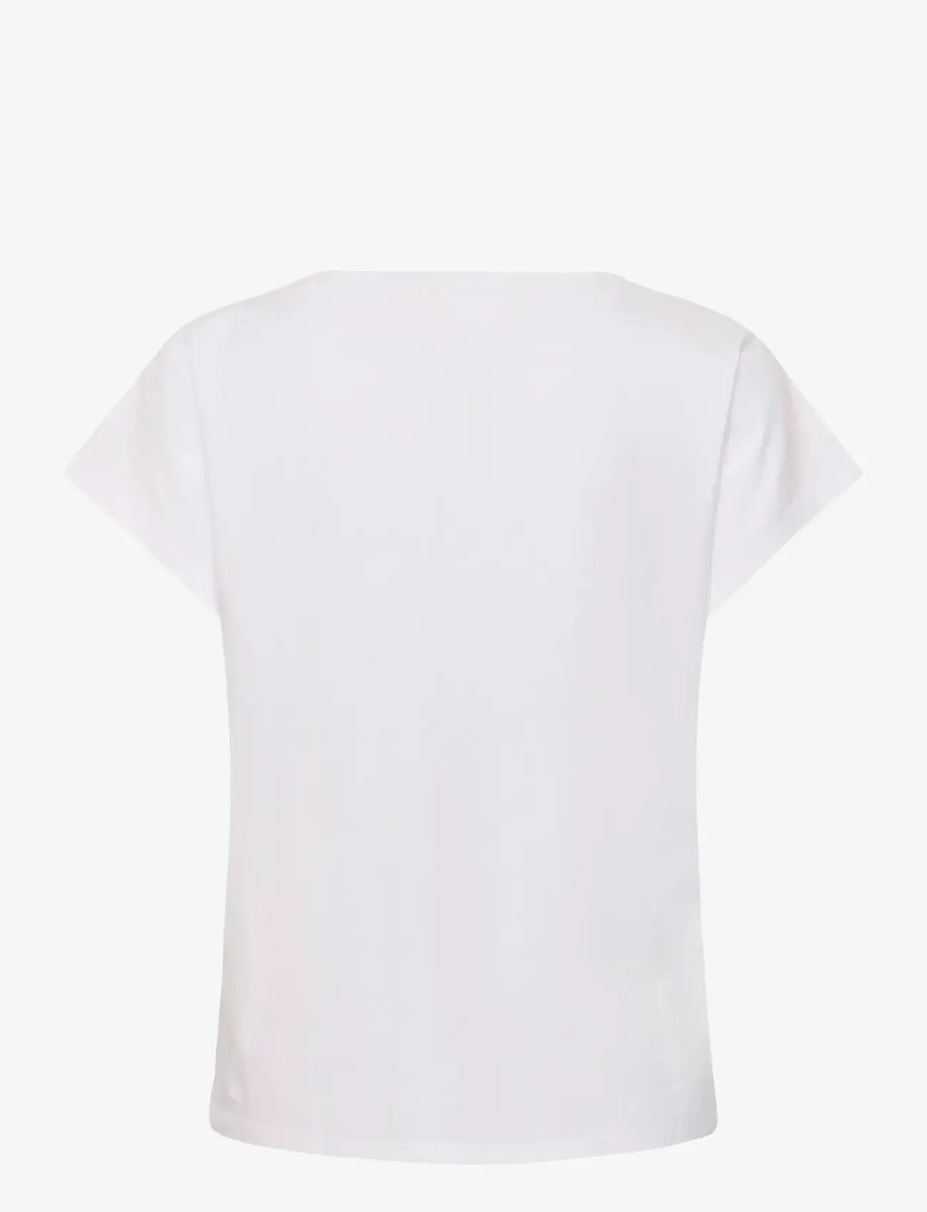 Cream - CRNibia Tshirt - t-shirts - snow white - 2