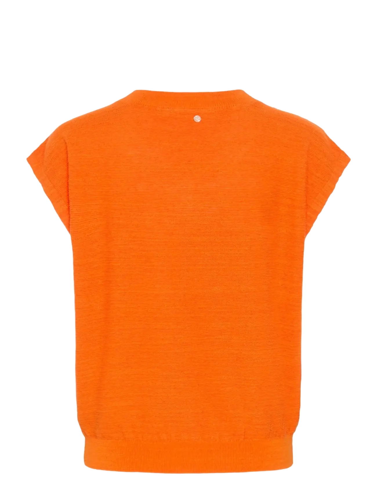 Cream - CREvisa Knit Blouse - strickwesten - celosia orange - 2