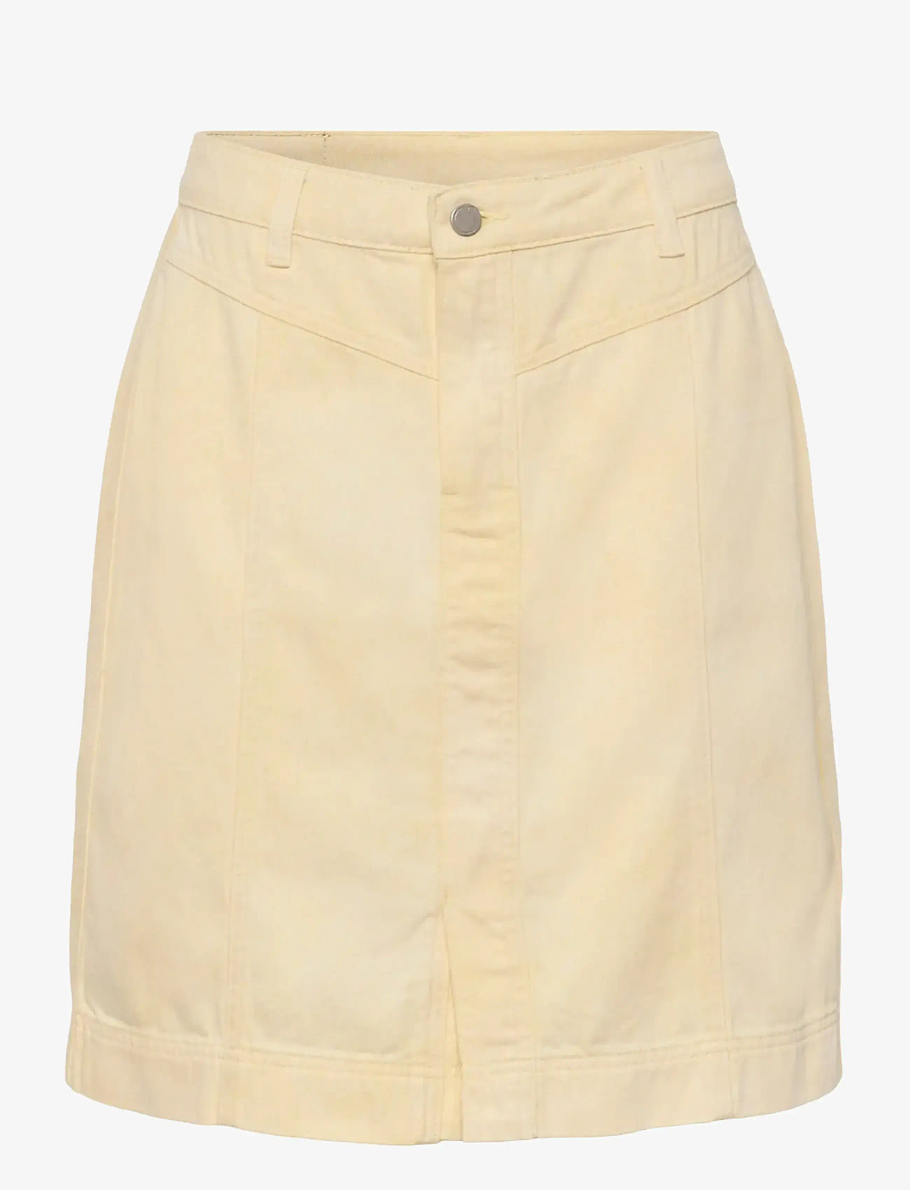 Cream - CRLorra Skirt - teksaseelikud - lemon meringue melange - 1