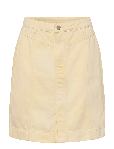 Cream CRLorra Skirt - Kjolar - LEMON MERINGUE MELANGE / yellow