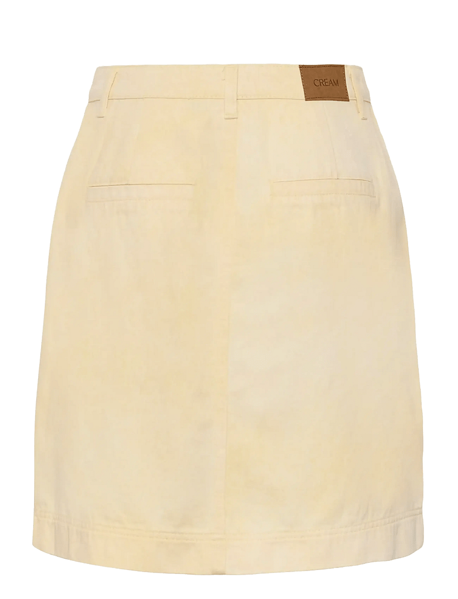 Cream - CRLorra Skirt - denimnederdele - lemon meringue melange - 2