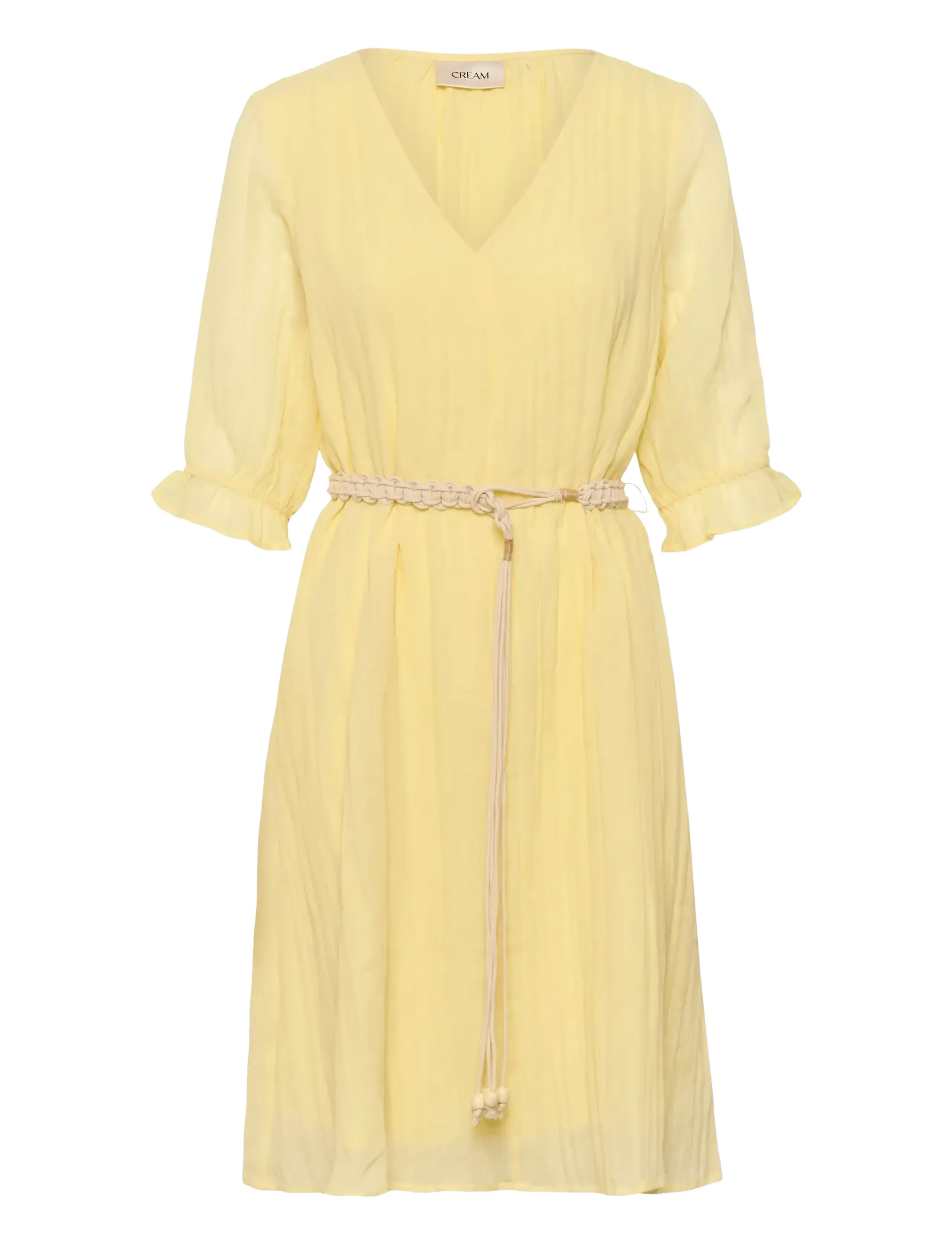 CREAM Crisabelle Kleid Gelb - 40 - Damen
