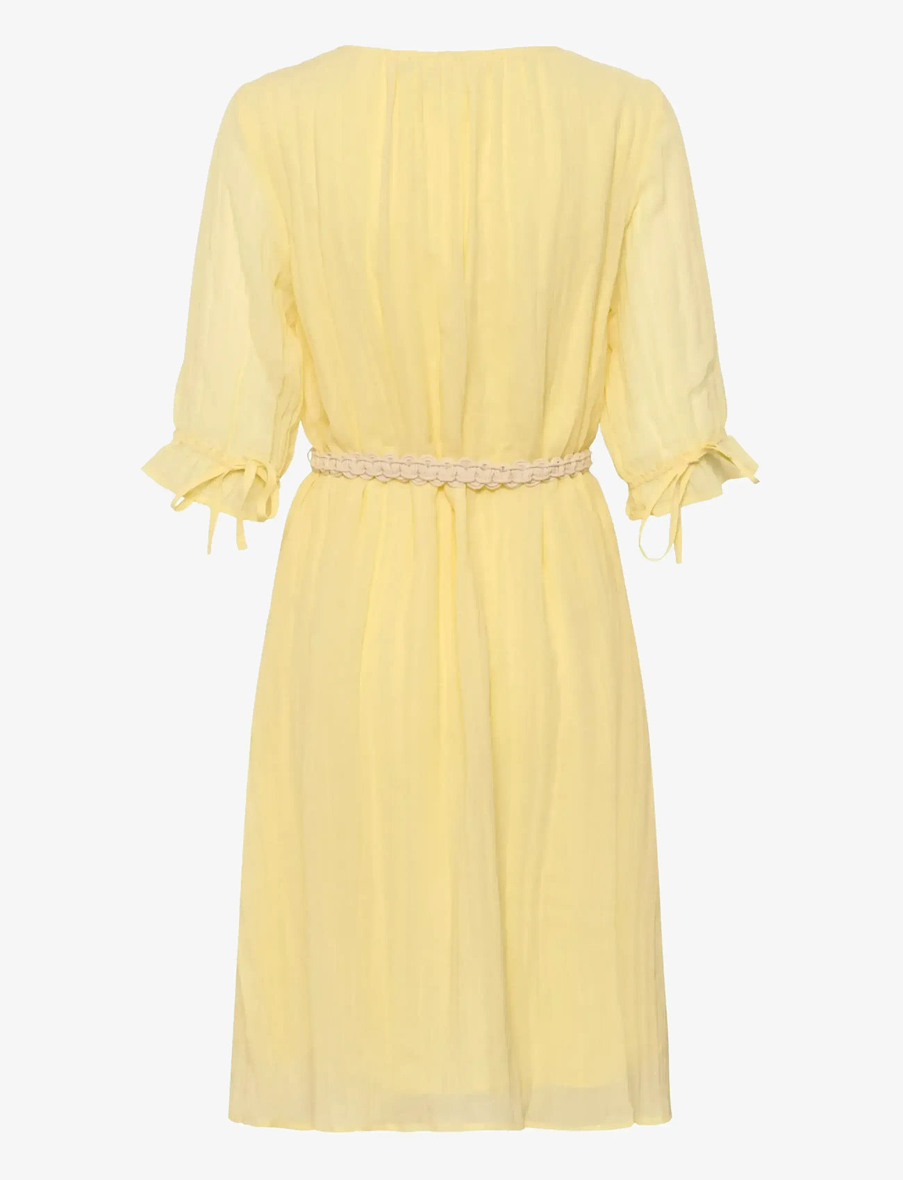 Cream - CRIsabelle Dress - sommarklänningar - lemon meringue - 2