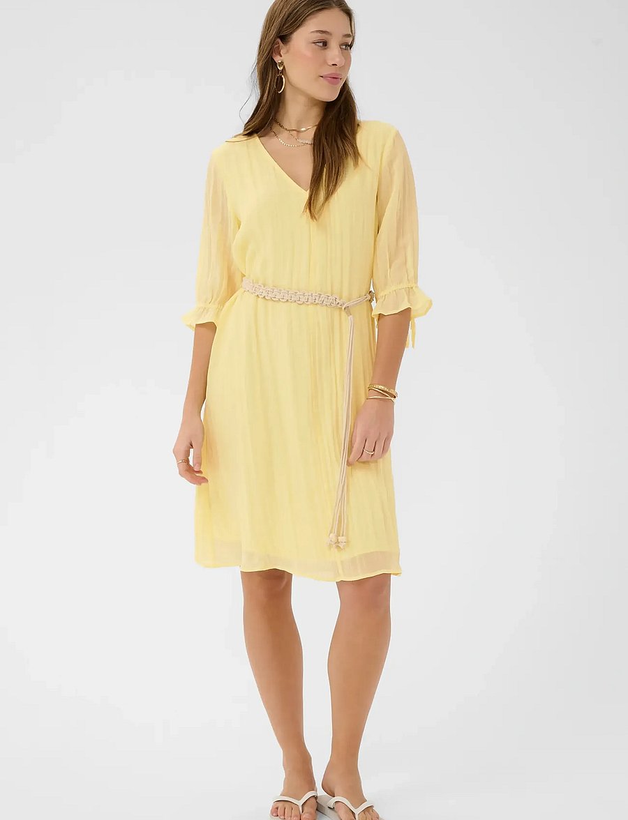 Cream - CRIsabelle Dress - sommerkleider - lemon meringue - 3