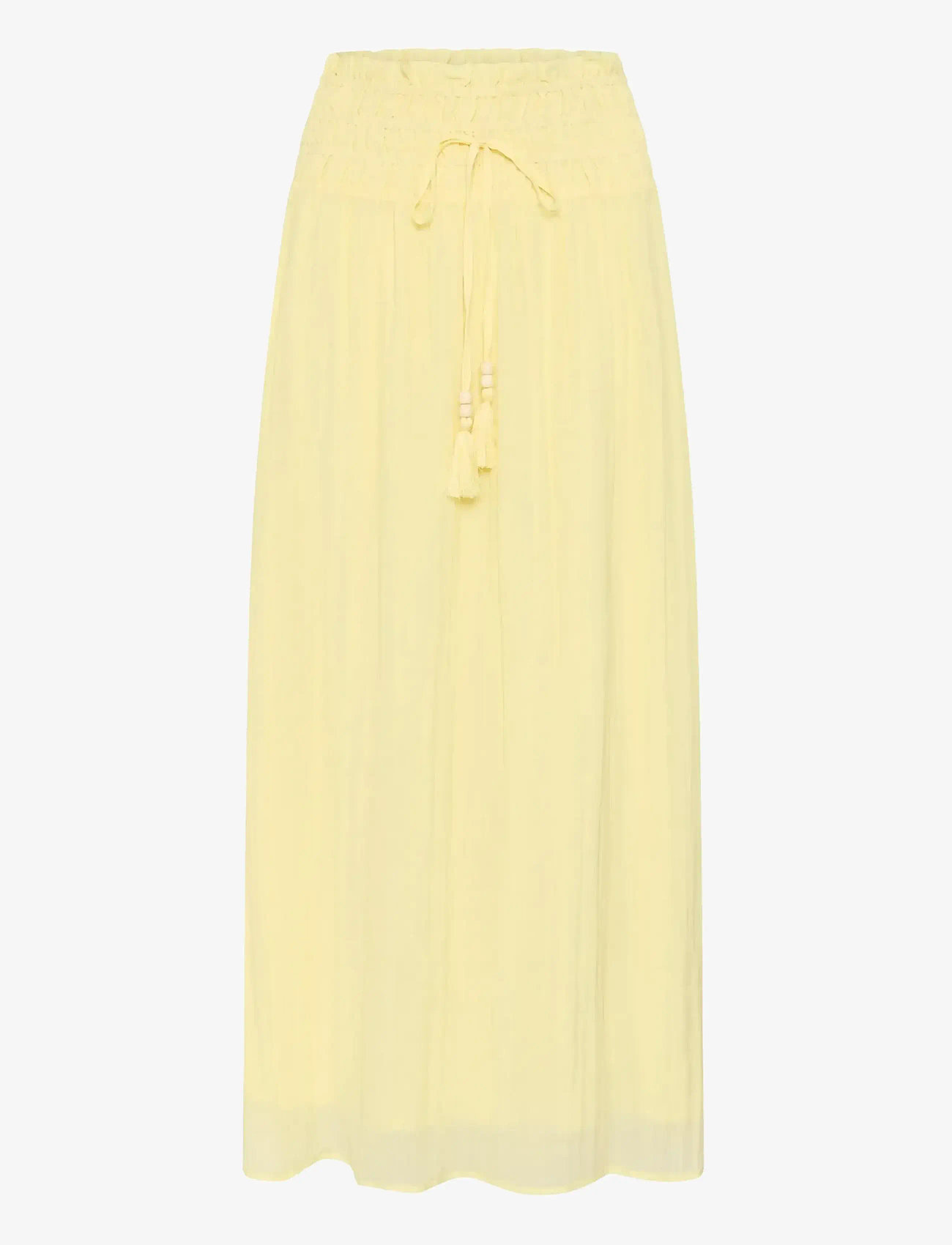 Cream - CRIsabelle Skirt - midi nederdele - lemon meringue - 1