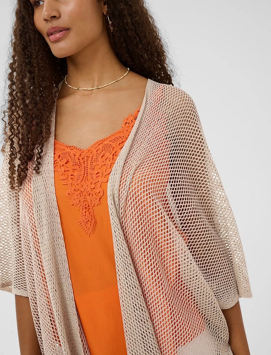 Cream - CRGert Knit Cardigan - kardiganid - perfectly pale - 4