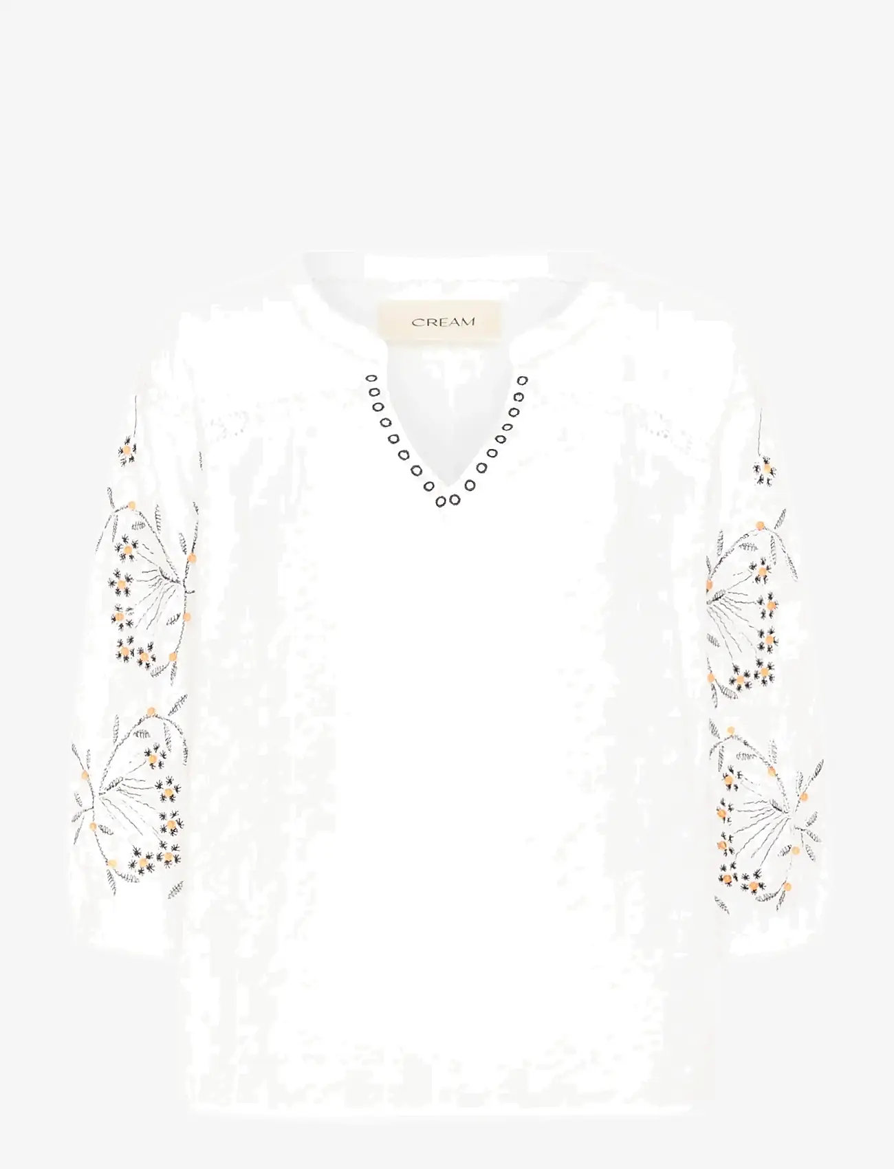 Cream - CRSereni Blouse - langærmede bluser - snow white - 1