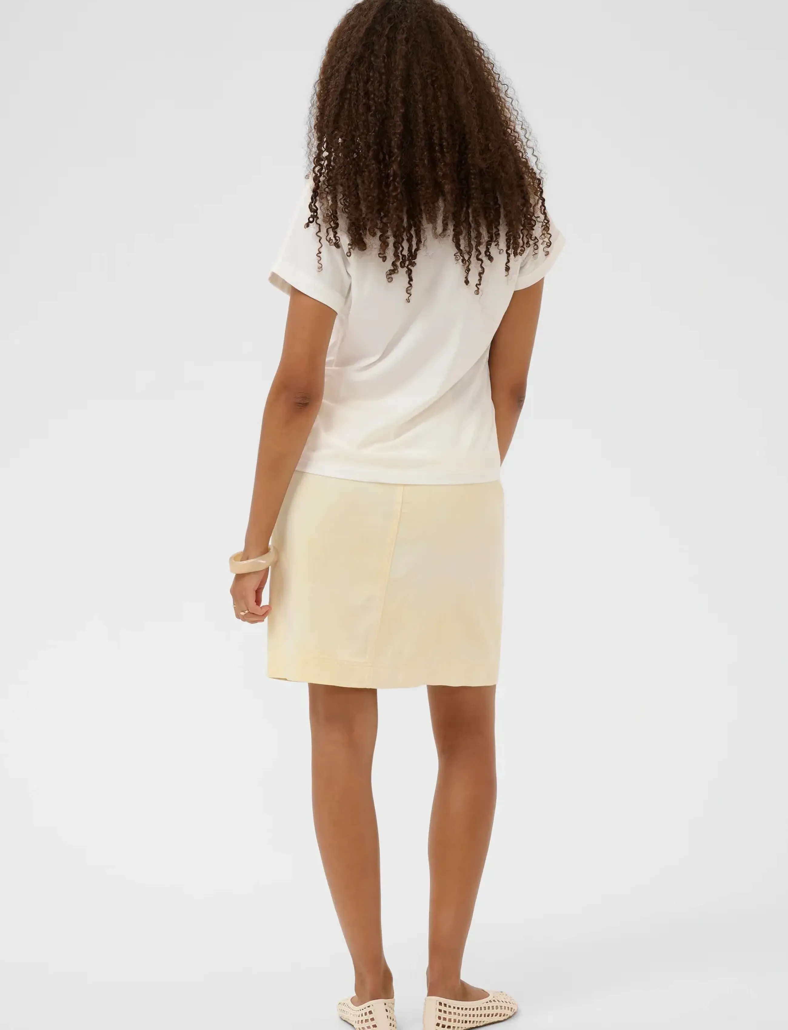 Cream - CRAlma T-Shirt - t-shirts - lemon merringue flowers - 3