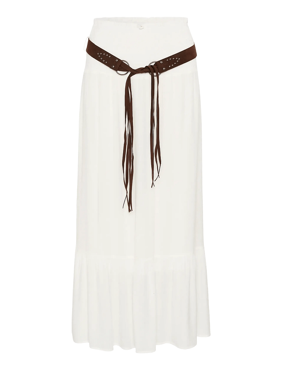 Cream - CRAllie Skirt - maksiseelikud - snow white - 1