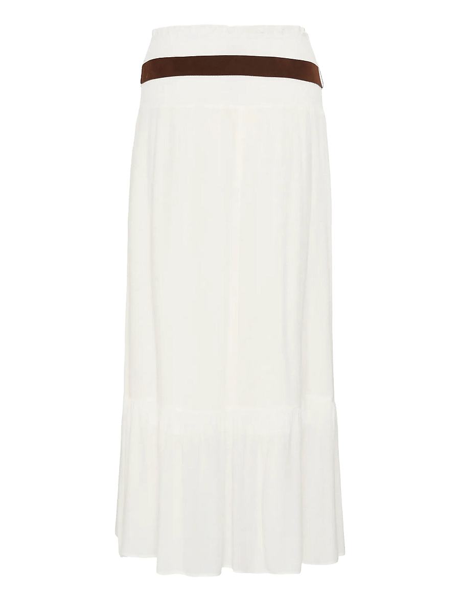 Cream - CRAllie Skirt - maksiseelikud - snow white - 2