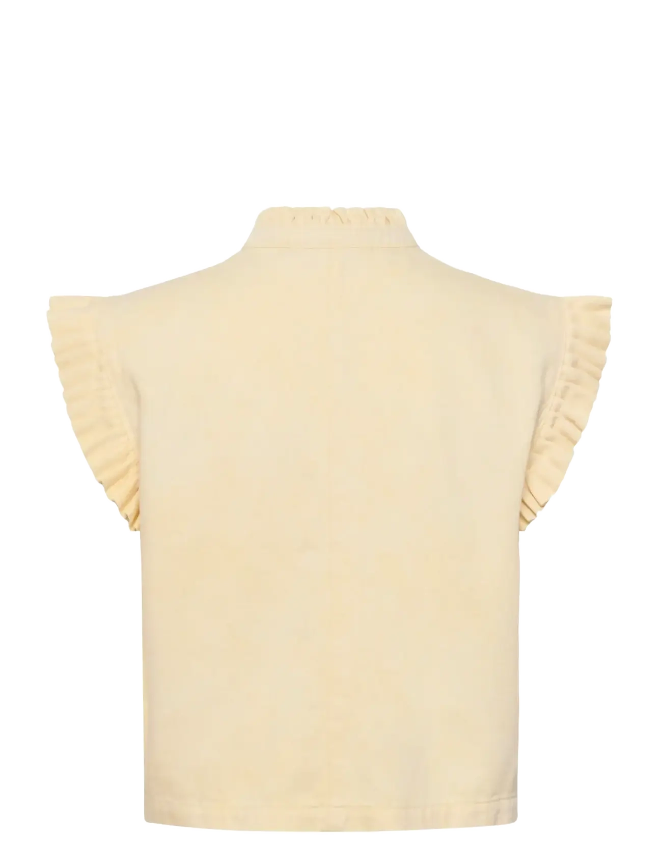 Cream - CRLorra Waistcoat - short-sleeved shirts - lemon meringue melange - 2