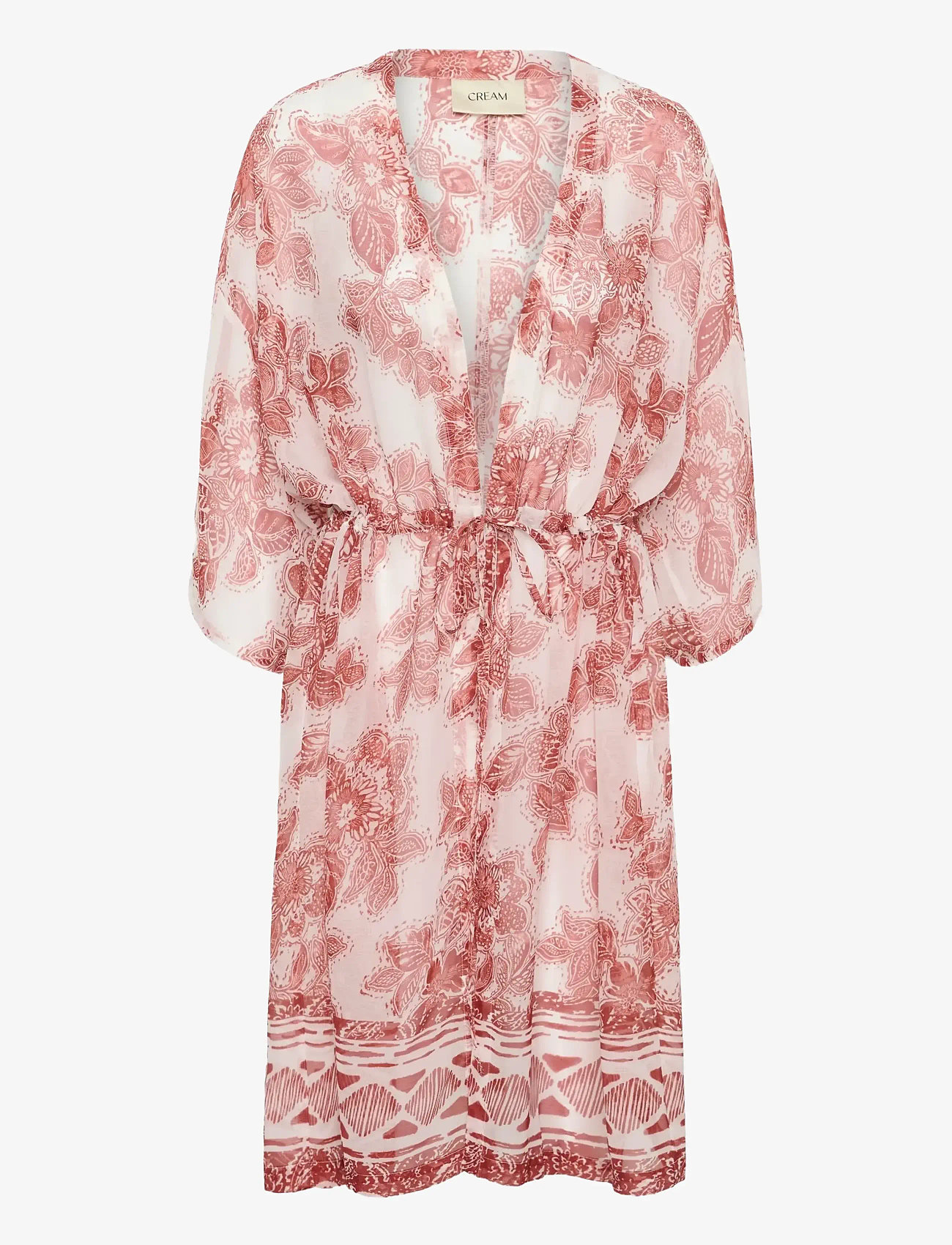 Cream - CRJessica Kimono - sukienki letnie - brandy flower - 1