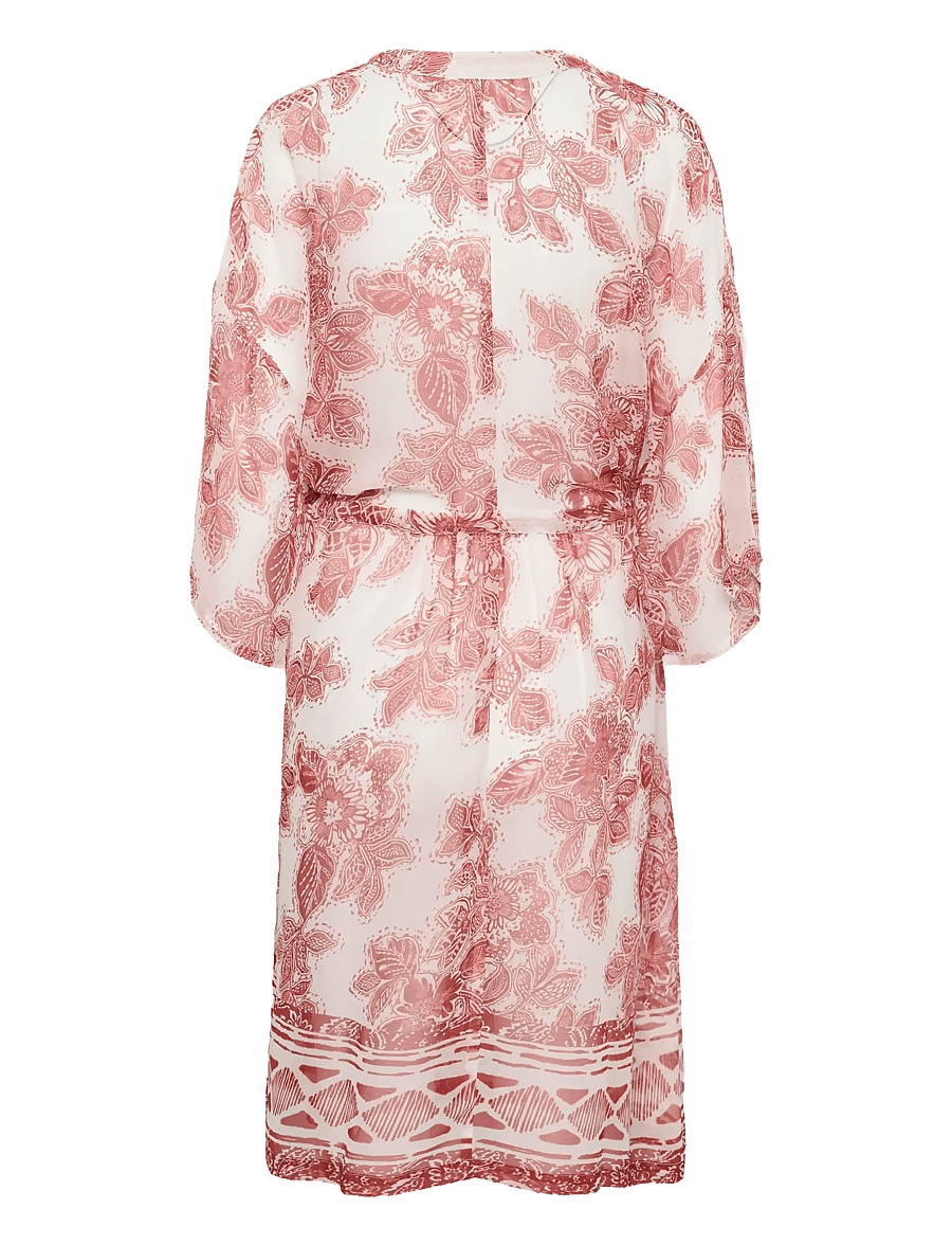 Cream - CRJessica Kimono - sommarklänningar - brandy flower - 2