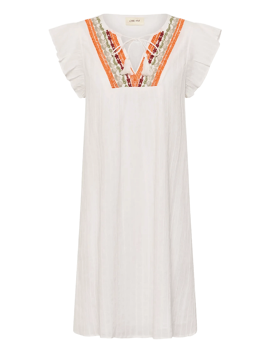 Cream - CRWilja Dress - konfirmatsioon - snow white - 1