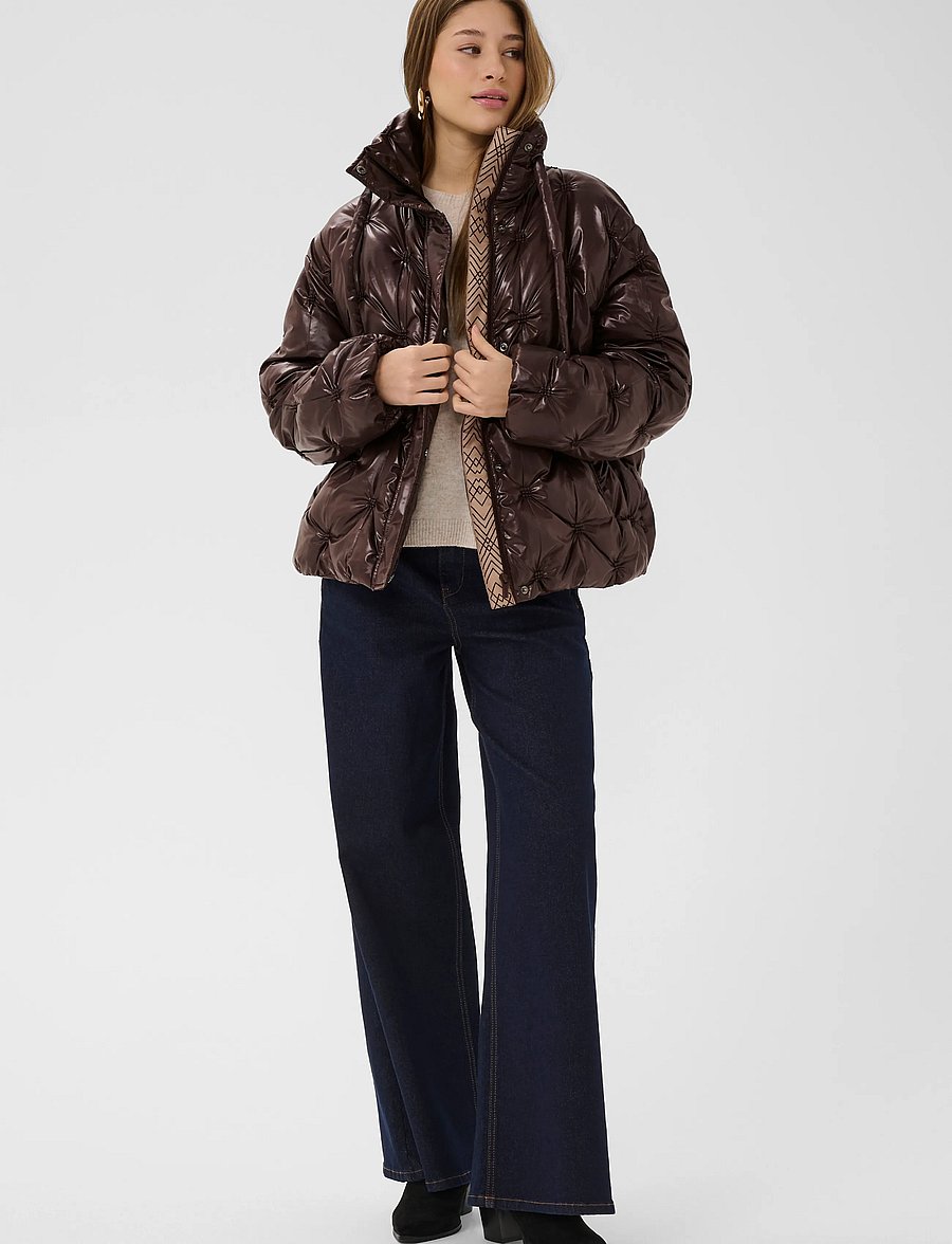 Cream - CRDrakie Short Jacket - vestes d'hiver - coffee bean - 3