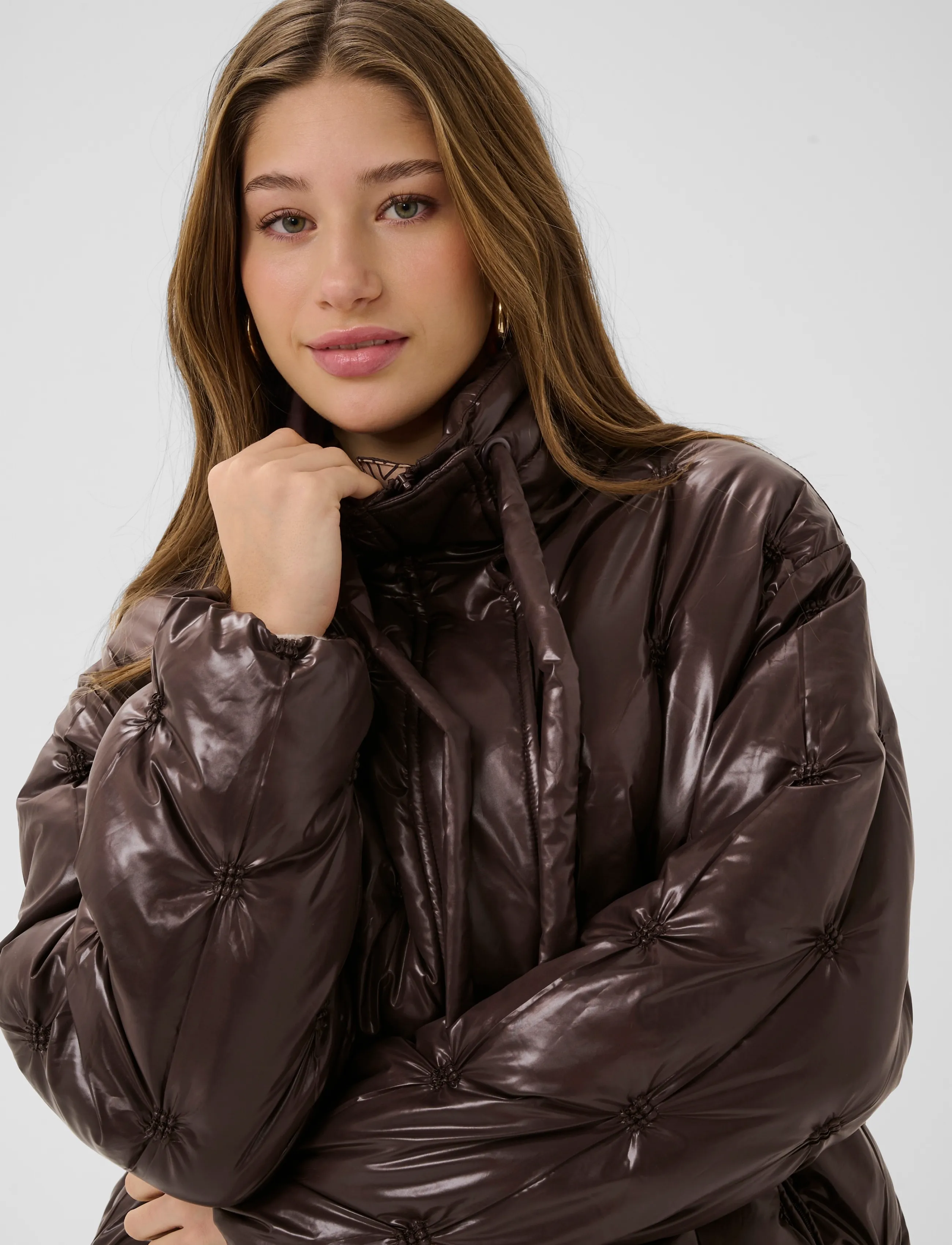 Cream - CRDrakie Short Jacket - vestes d'hiver - coffee bean - 5