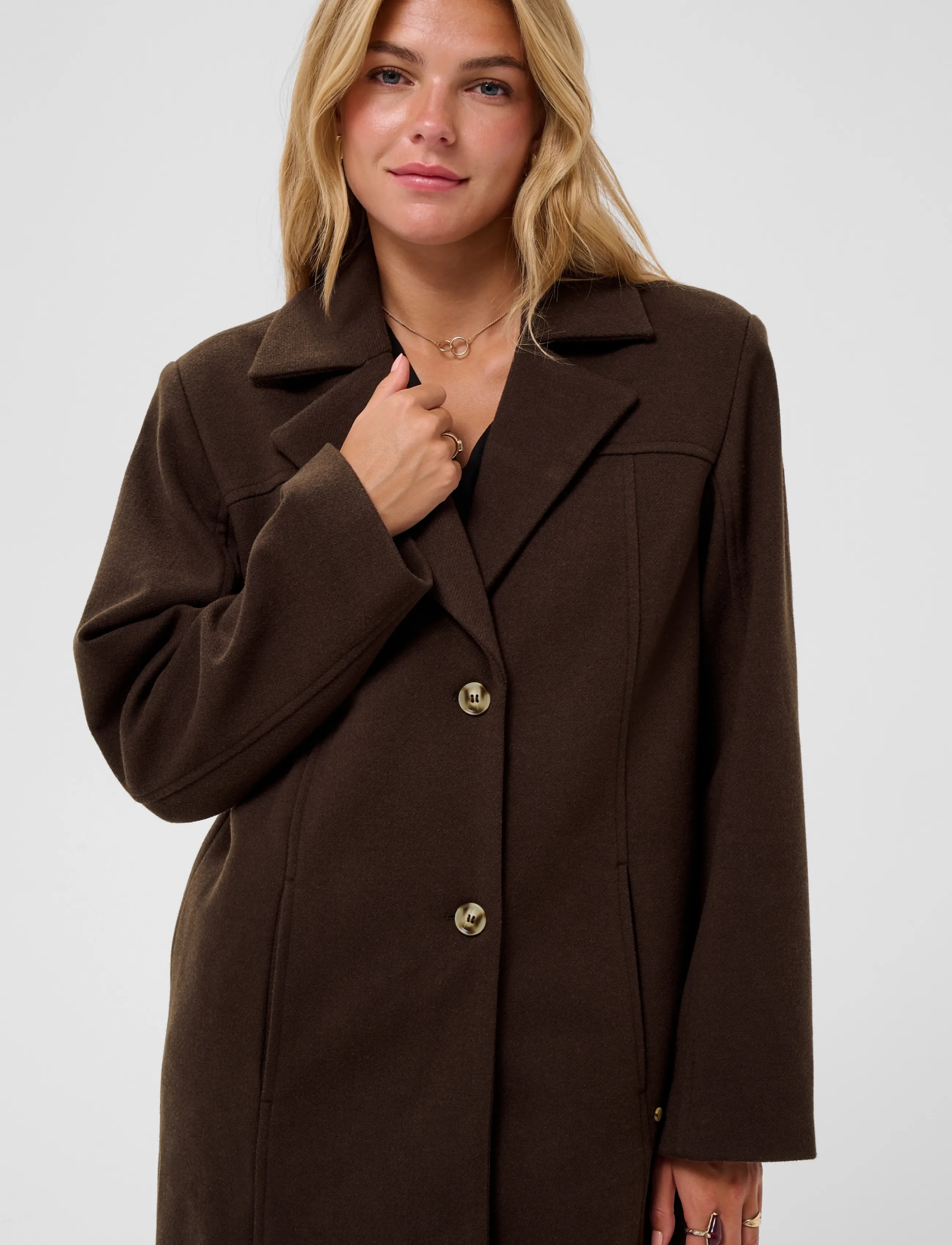 Cream - CRJaze Long Coat - coats - java - 5