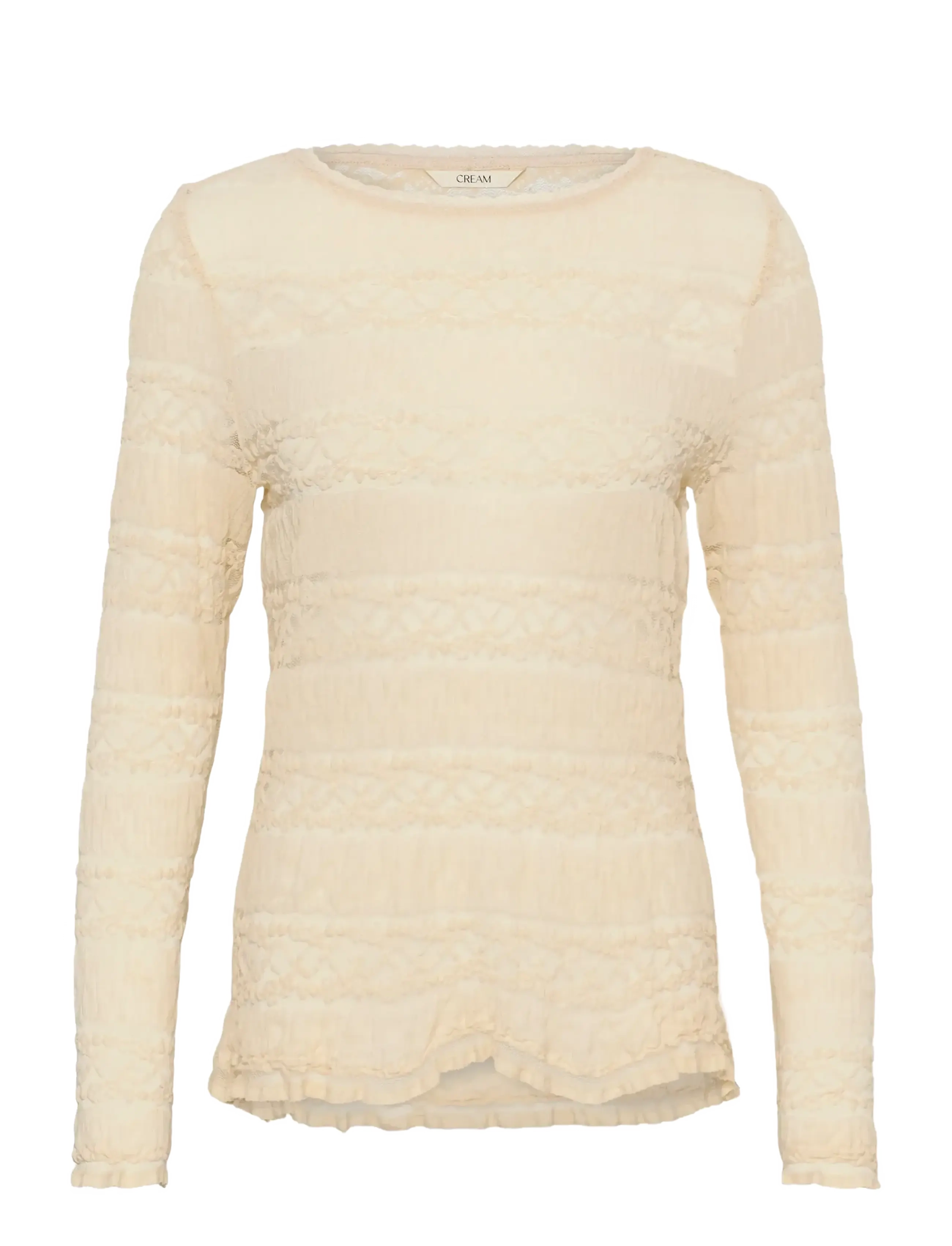 CREAM Crrosel T-Shirt Cream - XXL - Damen