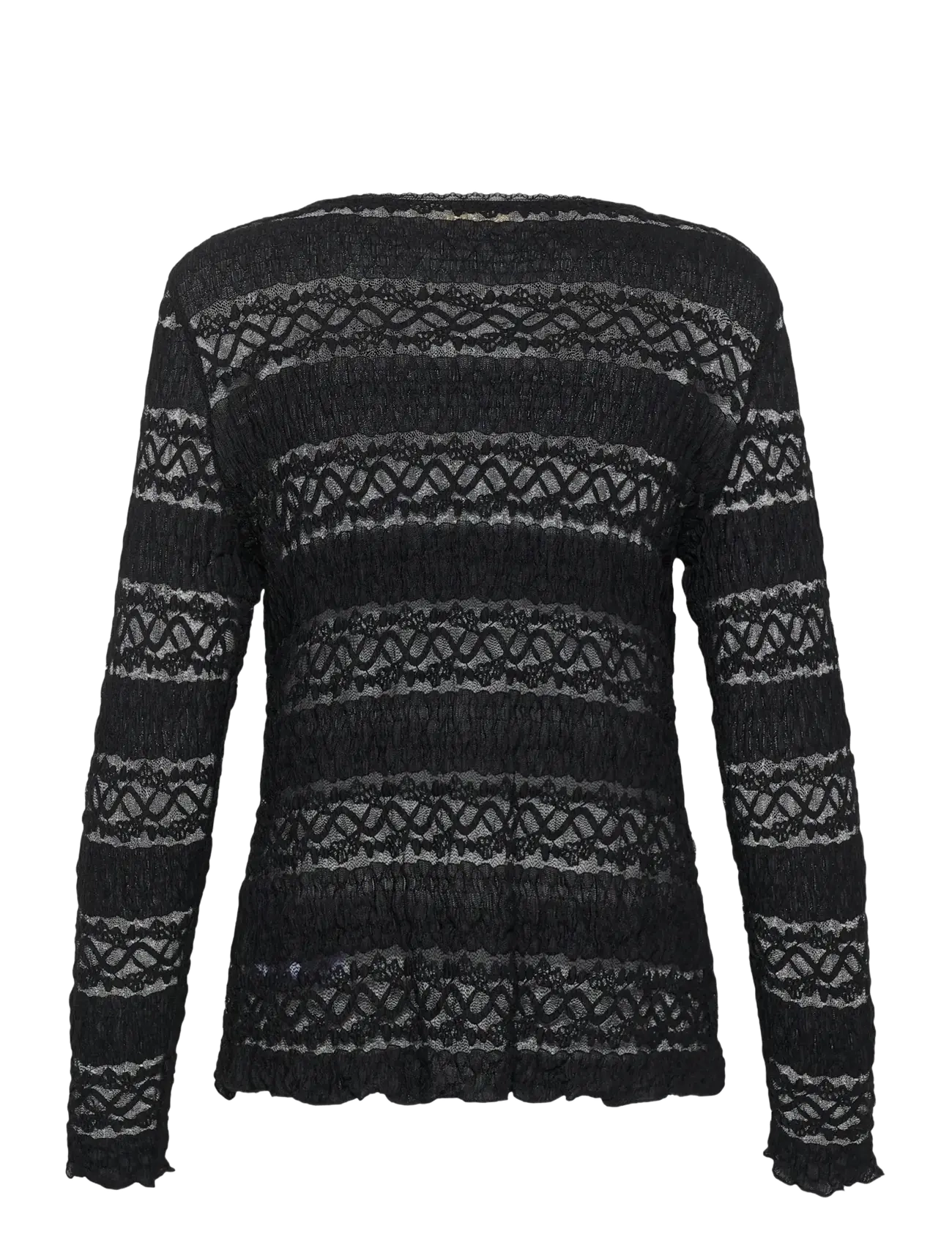 Cream - CRRosel T-Shirt - pikkade varrukatega alussärgid - pitch black - 2