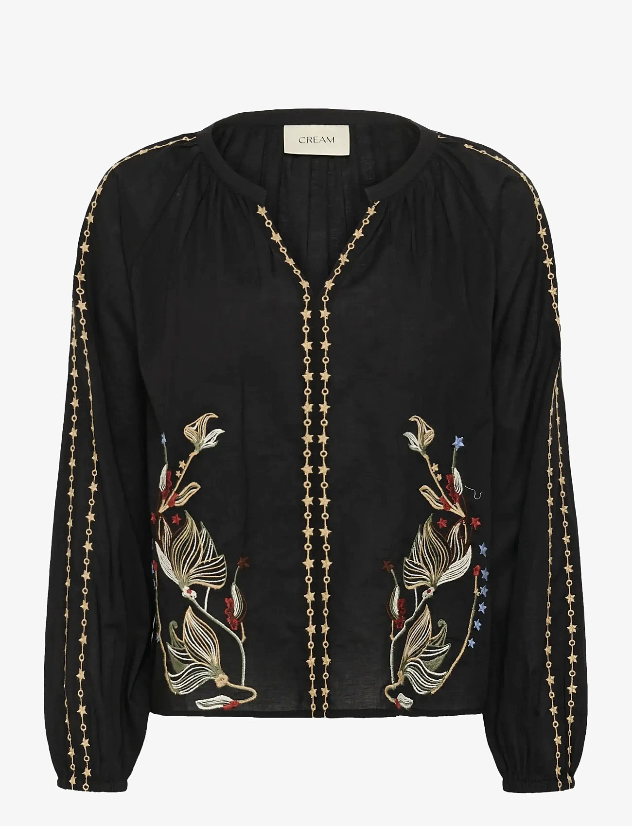Cream - CRReno Blouse - langærmede bluser - pitch black - 1
