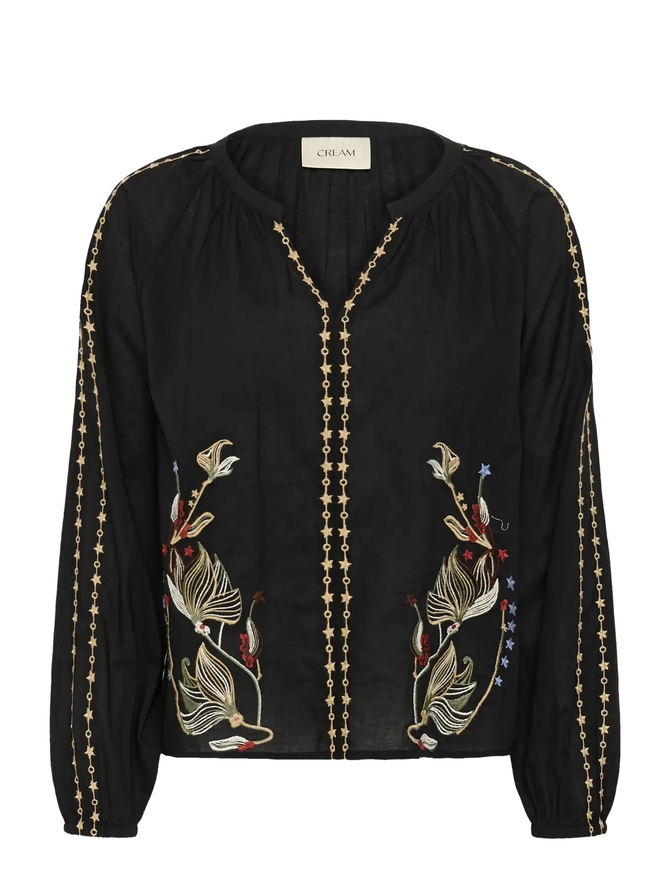 Cream CRReno Blouse - Tøj - PITCH BLACK / black