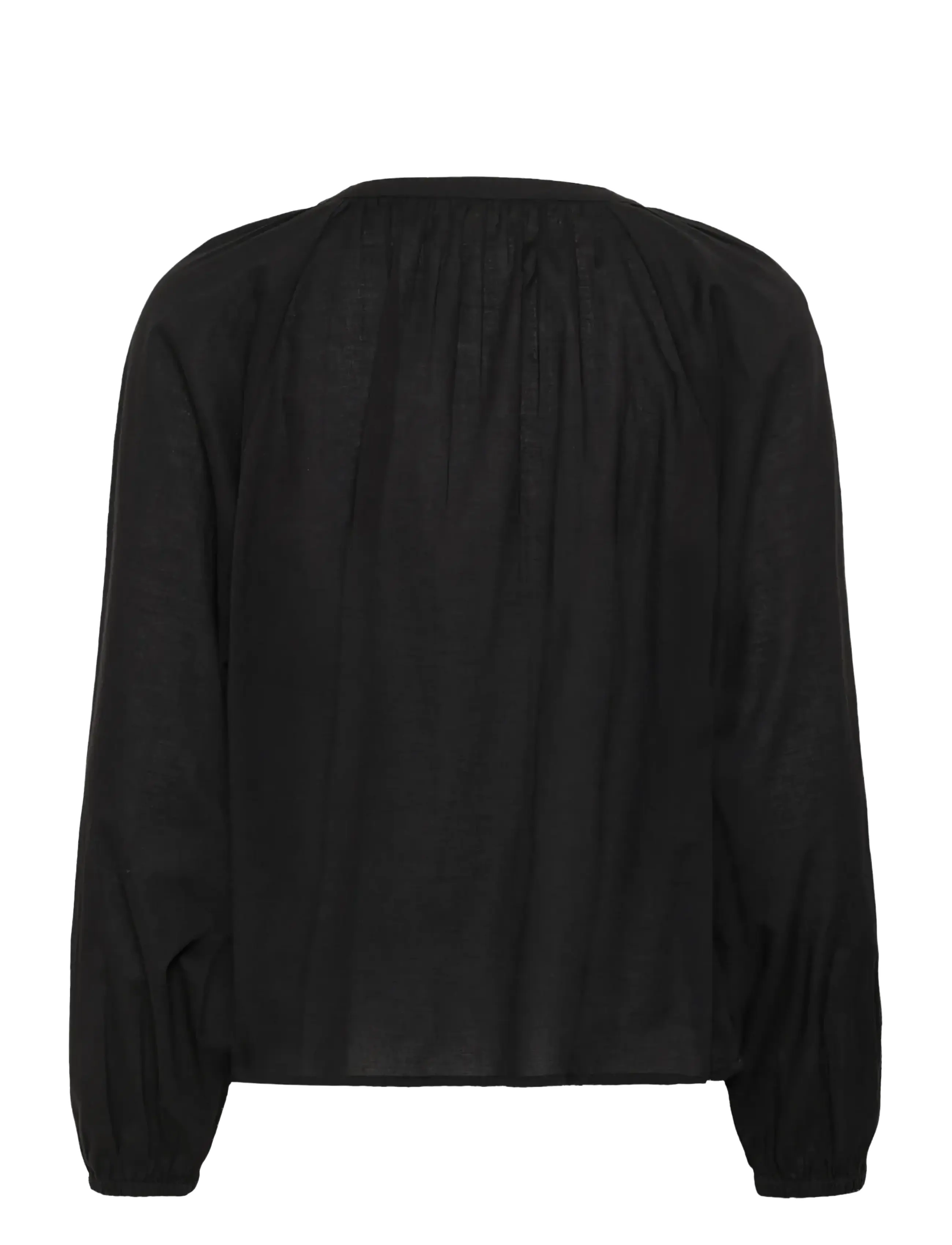 Cream - CRReno Blouse - palaidinės ilgomis rankovėmis - pitch black - 2