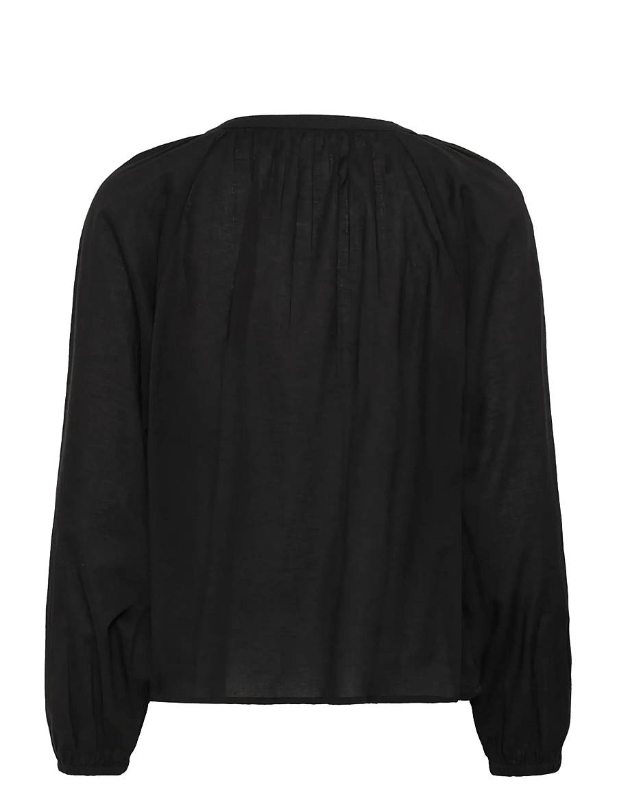 Cream - CRReno Blouse - palaidinės ilgomis rankovėmis - pitch black - 2