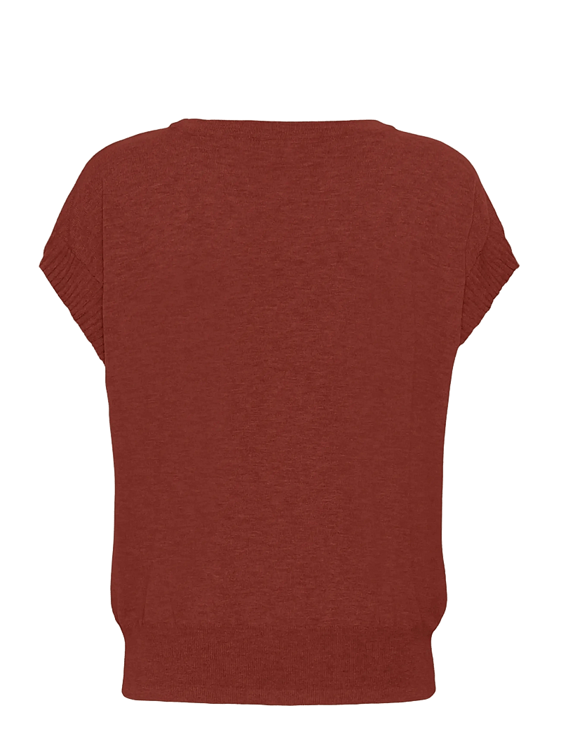 Cream - CRDela Knit Slipover w Deco - pullover - brandy snifter - 2