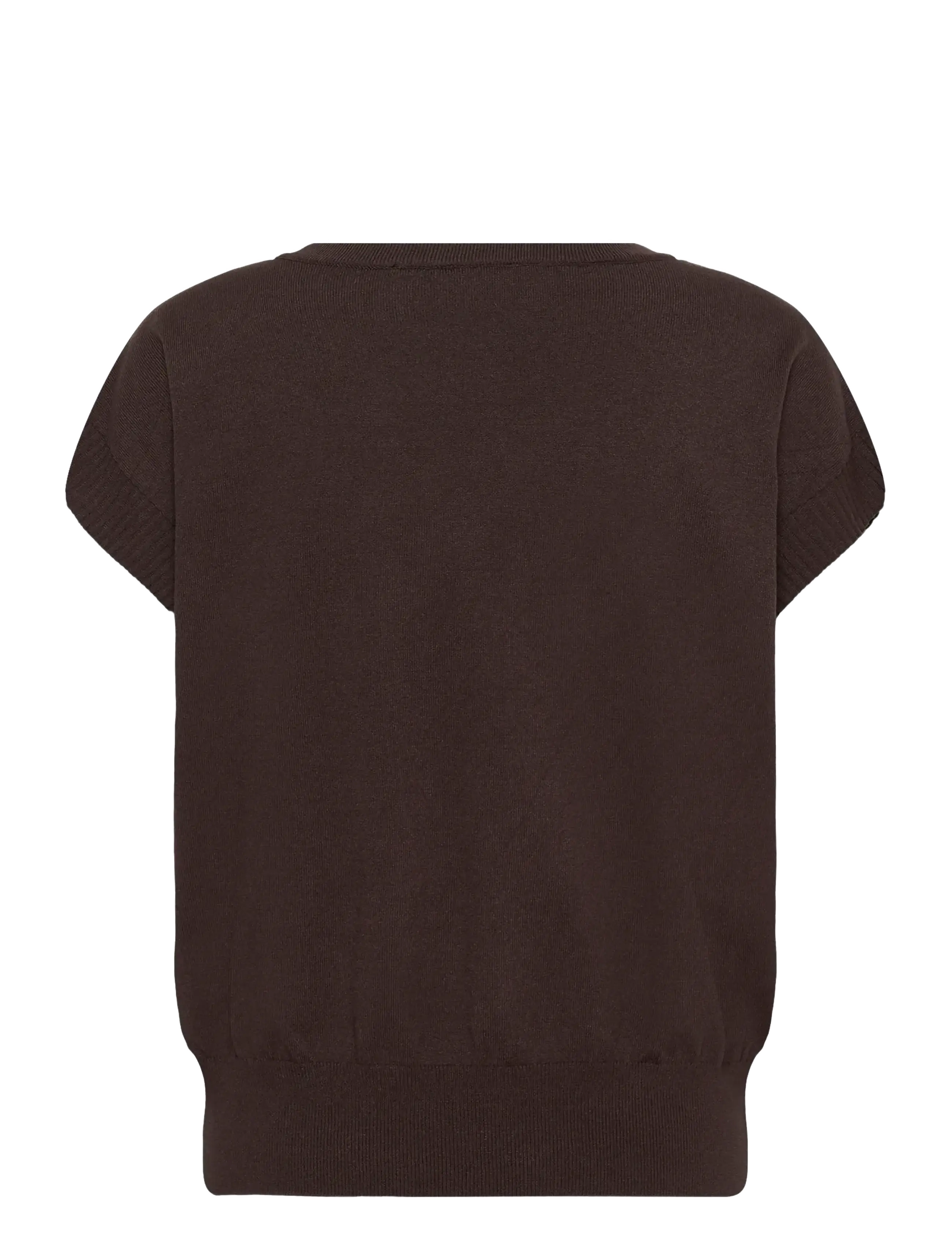 Cream - CRDela Knit Slipover w Deco - jumpers - java - 2