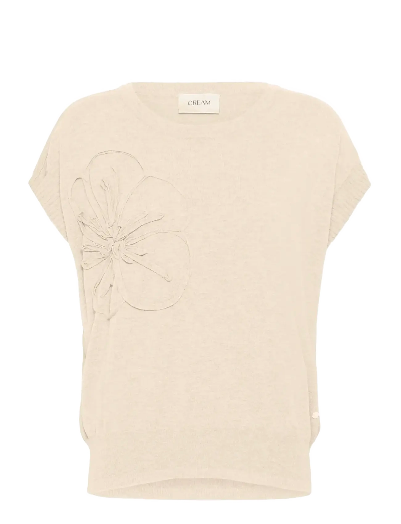 CREAM Crdela Knit Slipover W Deco Beige - XS - Damen
