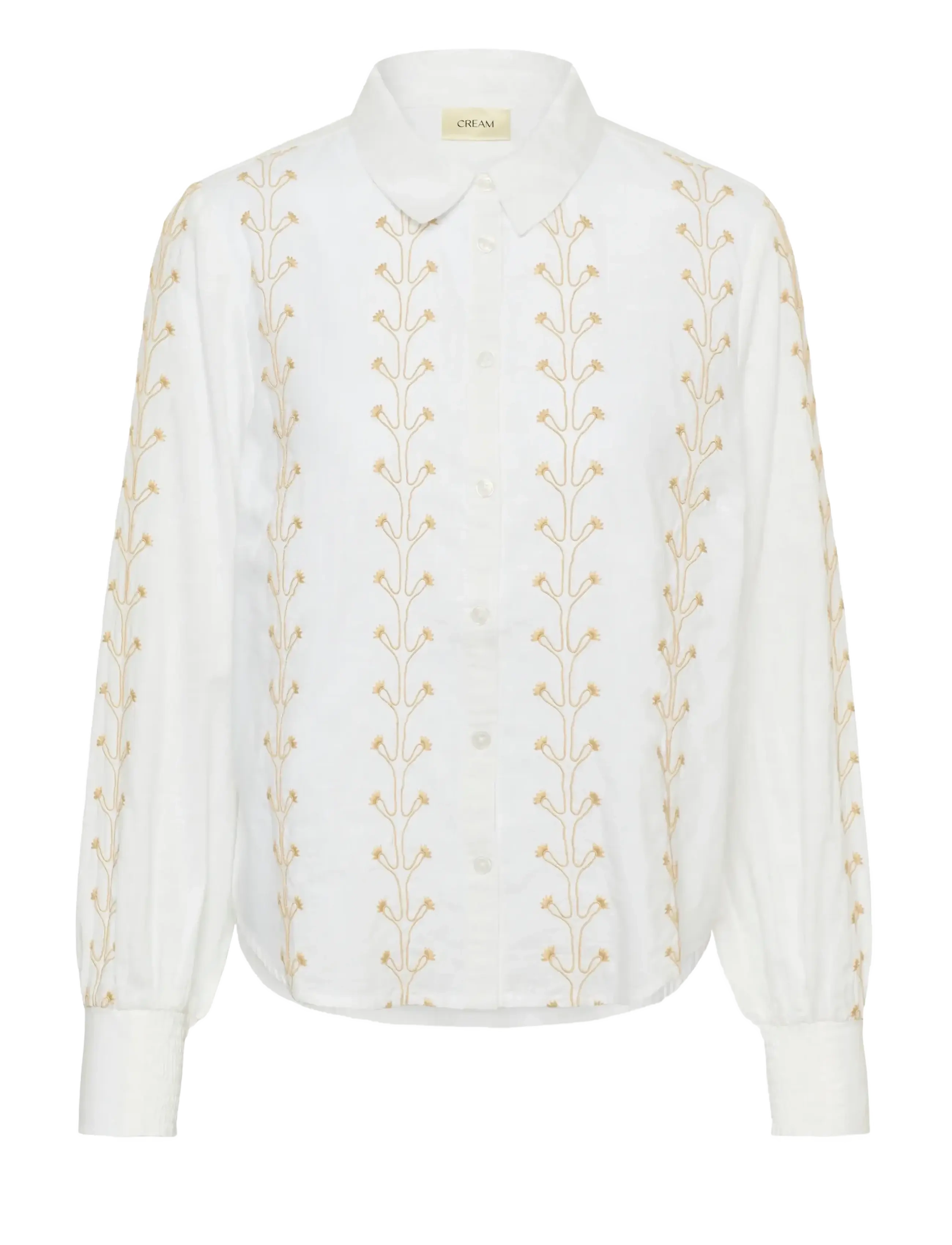 Cream CRTracy Shirt - Pluusid ja särgid - SNOW WHITE / white