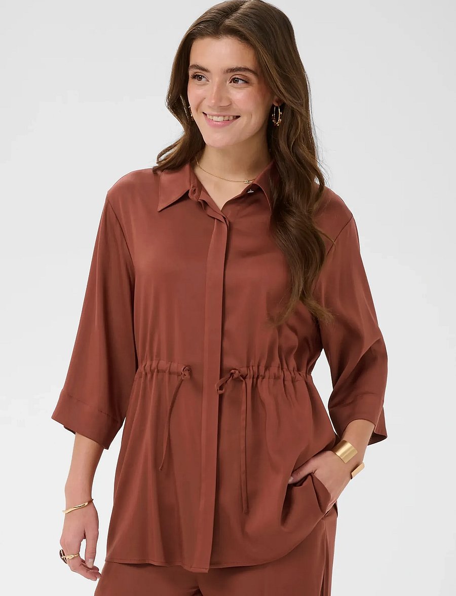 Cream - CRThelma Shirt - brandy snifter - 0