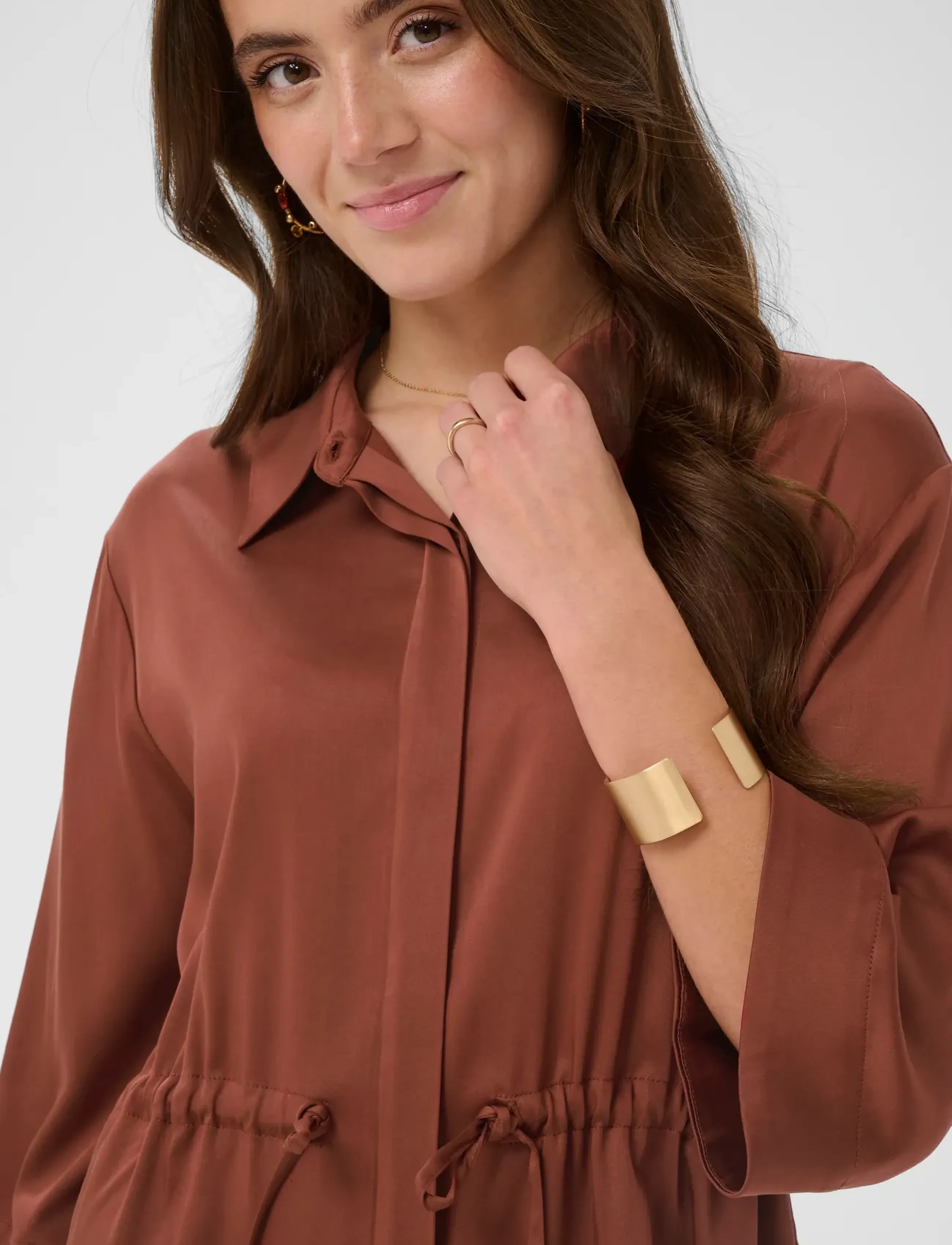 Cream - CRThelma Shirt - brandy snifter - 5