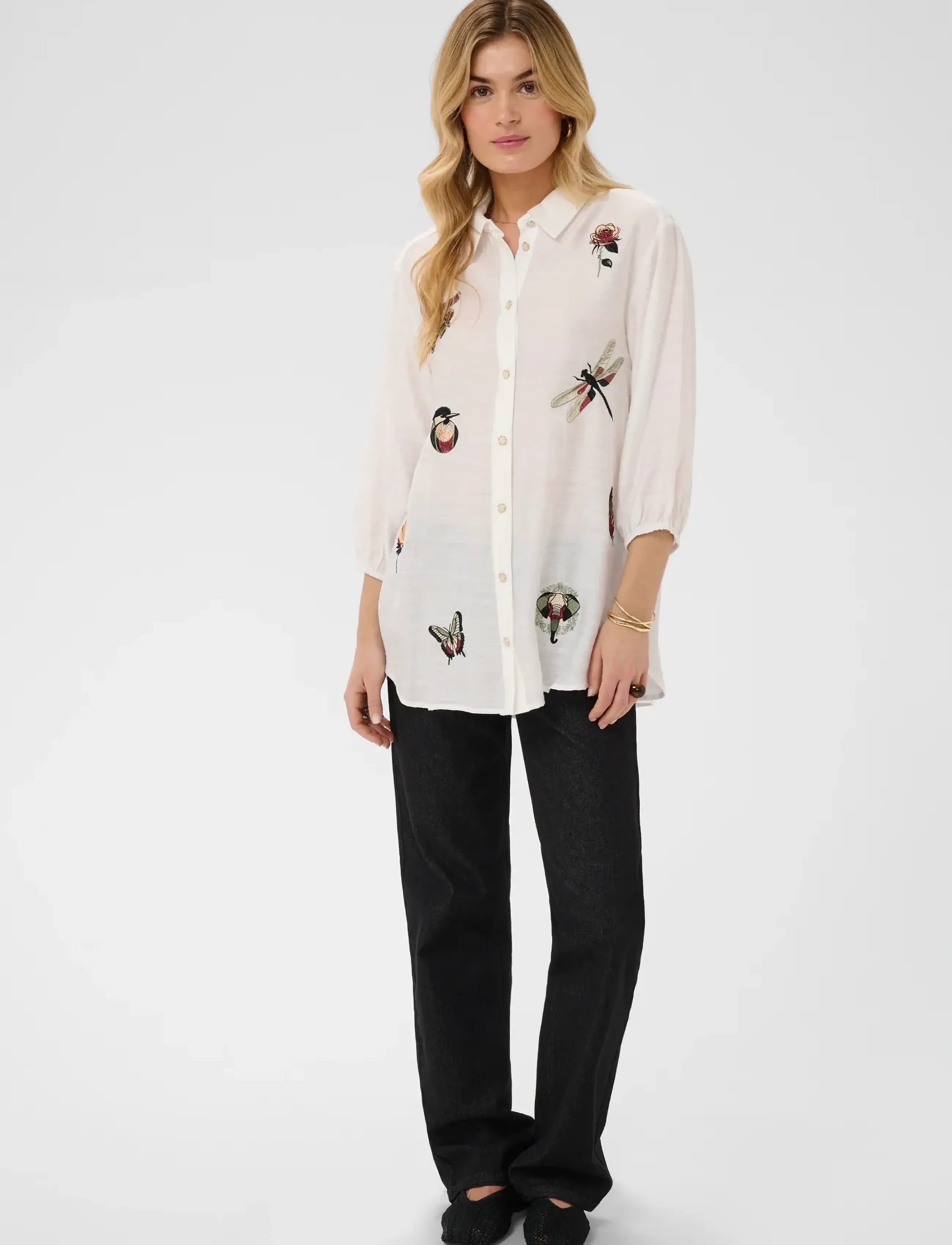 Cream - CRNoris Shirt - snow white - 3