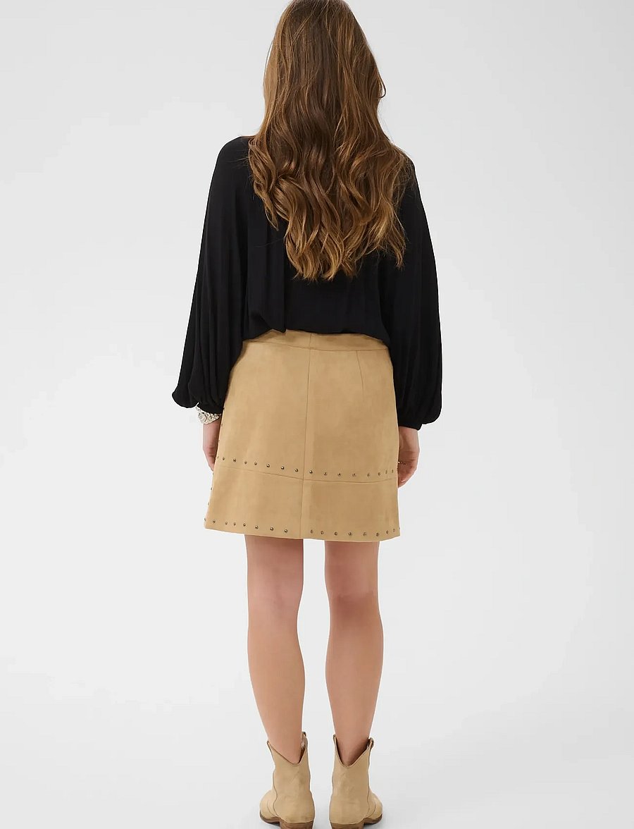 Cream - CRWinny Skirt - kurze röcke - travertine - 4