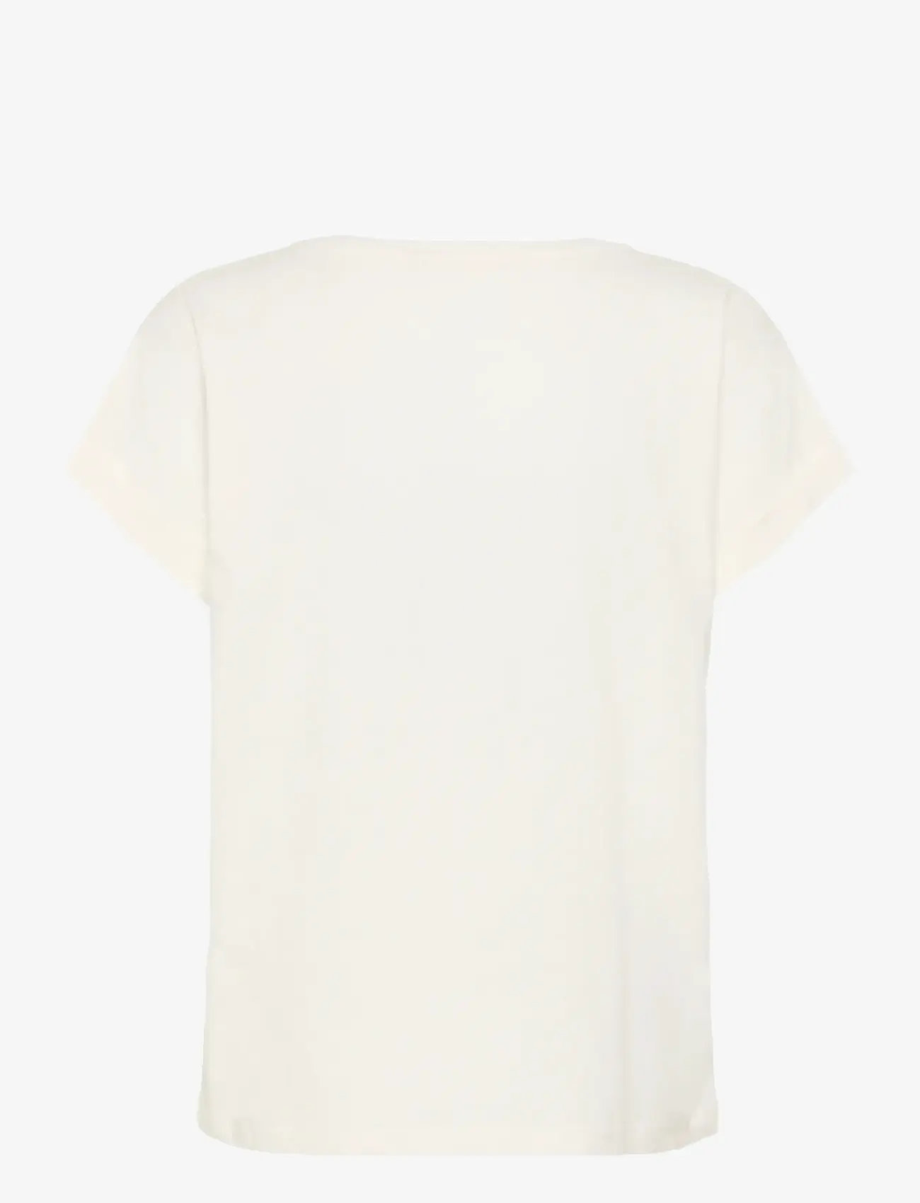 Cream - CRYing T-Shirt - t-shirts - beige flower collage - 2
