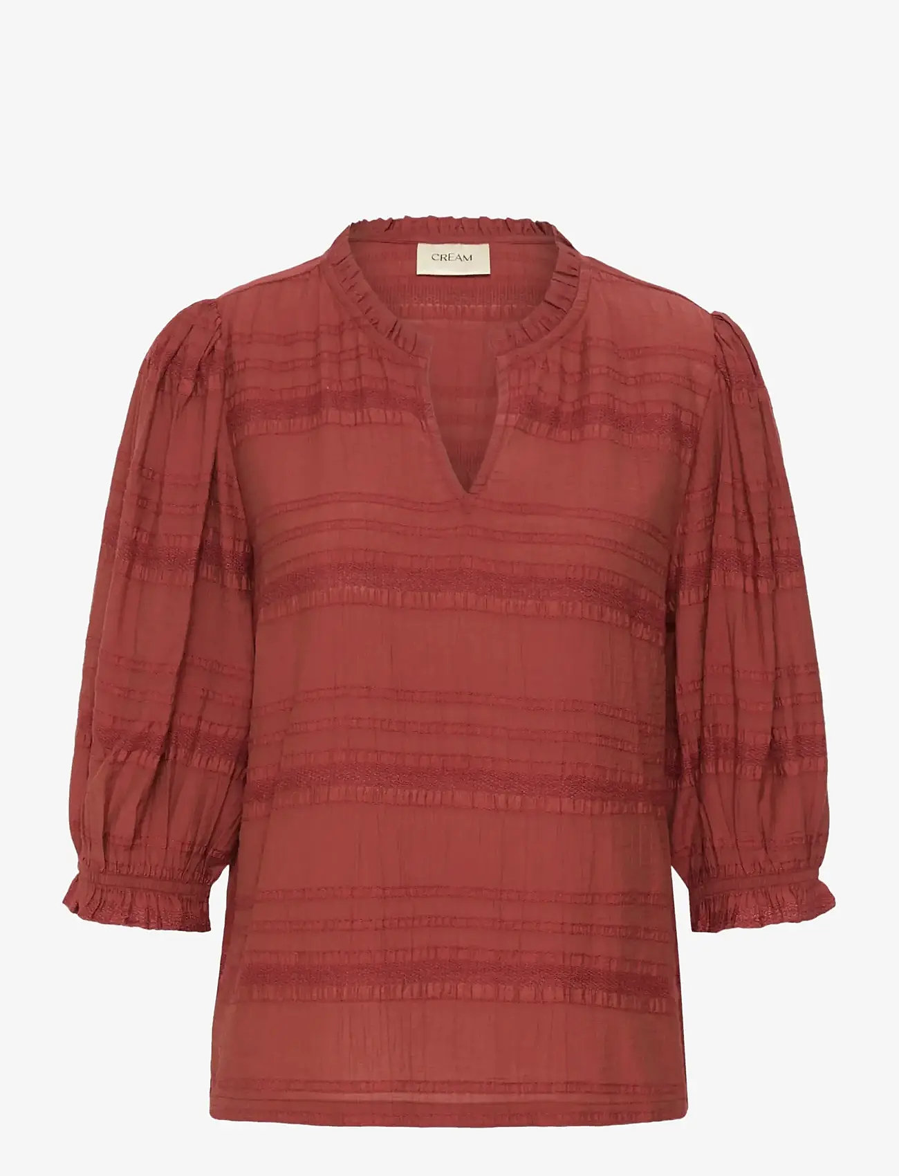 Cream - CRLyc Blouse - langærmede skjorter - brandy snifter - 1