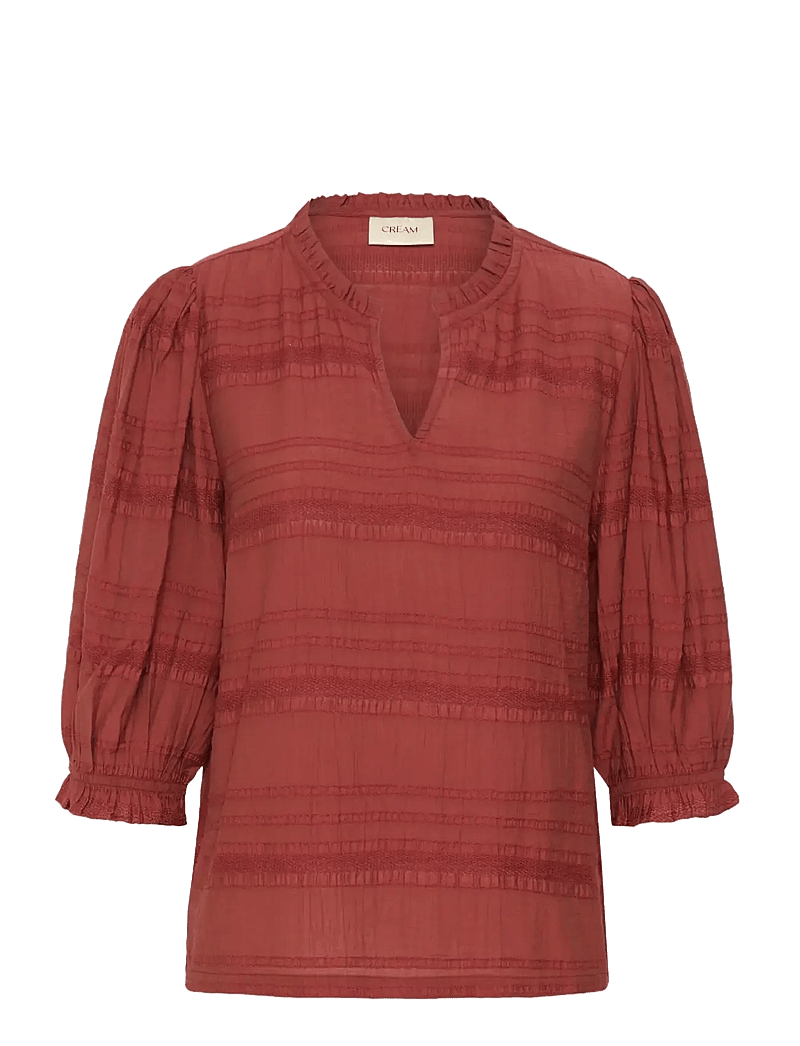 Cream - CRLyc Blouse - langærmede skjorter - brandy snifter - 1