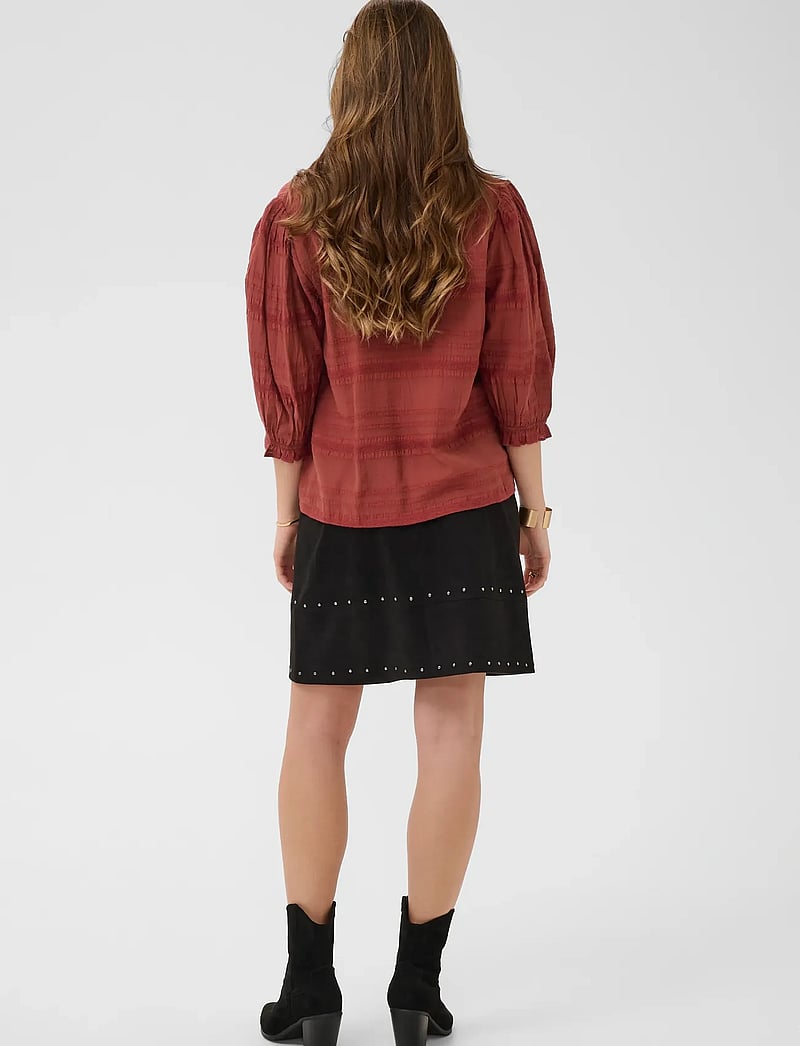 Cream - CRLyc Blouse - langærmede skjorter - brandy snifter - 4