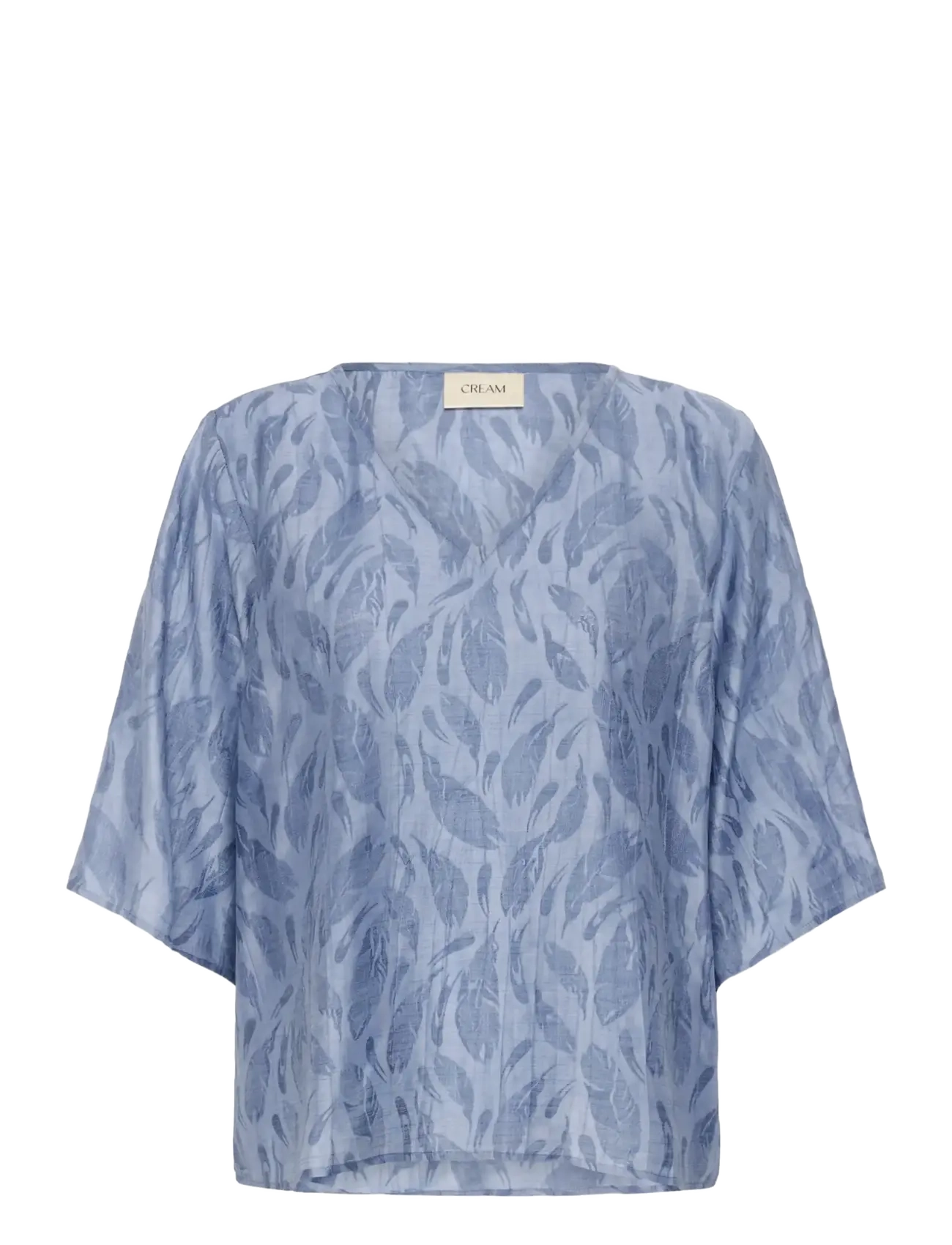 CREAM Crloui Tshirt Bluse Blau - 38 - Damen