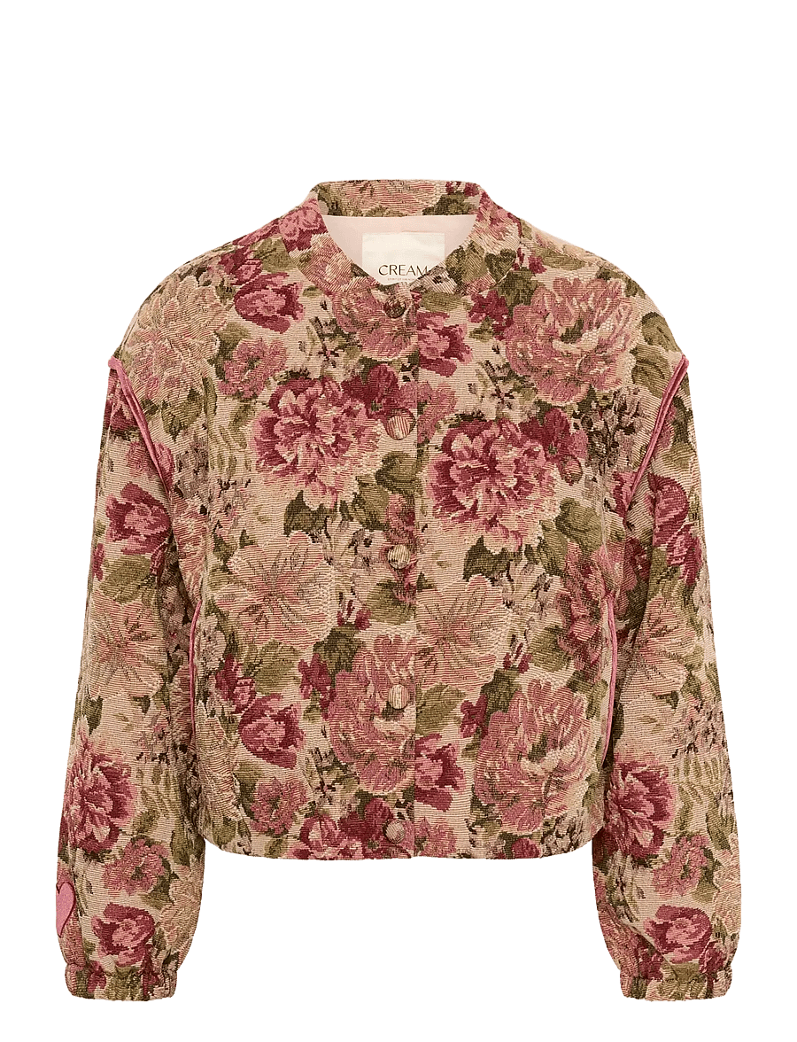 Cream - CRPetuja Jacket - bomberjakid - vintage roses - 0