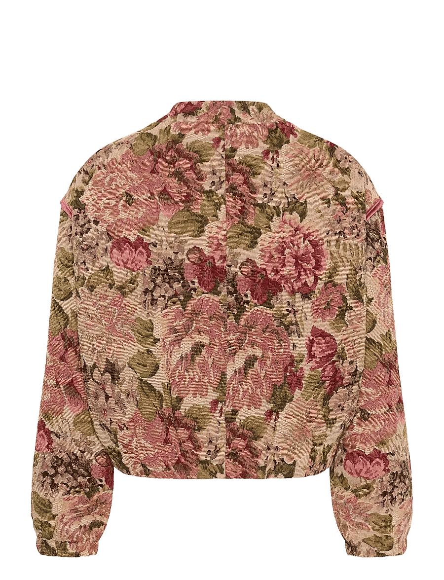 Cream - CRPetuja Jacket - bomberjakid - vintage roses - 1