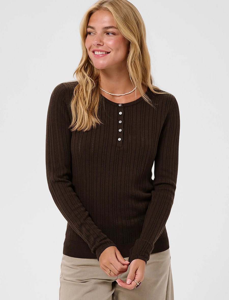 Cream - CRPeloa Knit Blouse - java - 2
