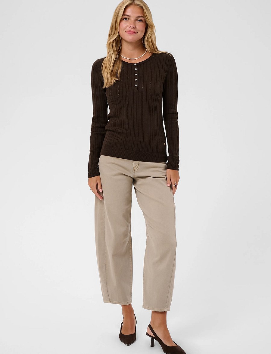 Cream - CRPeloa Knit Blouse - java - 3