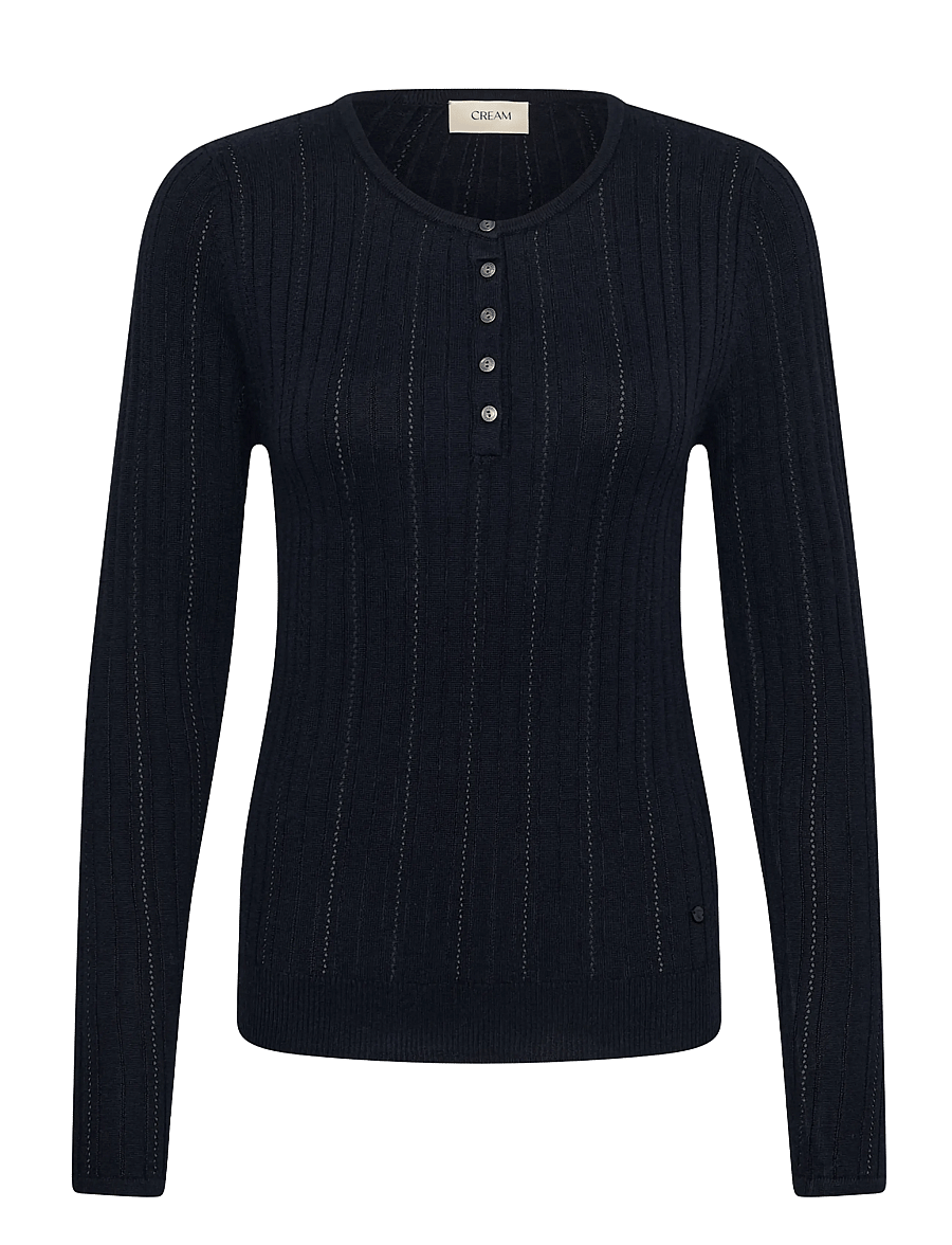 Cream - CRPeloa Knit Blouse - sky captain - 0