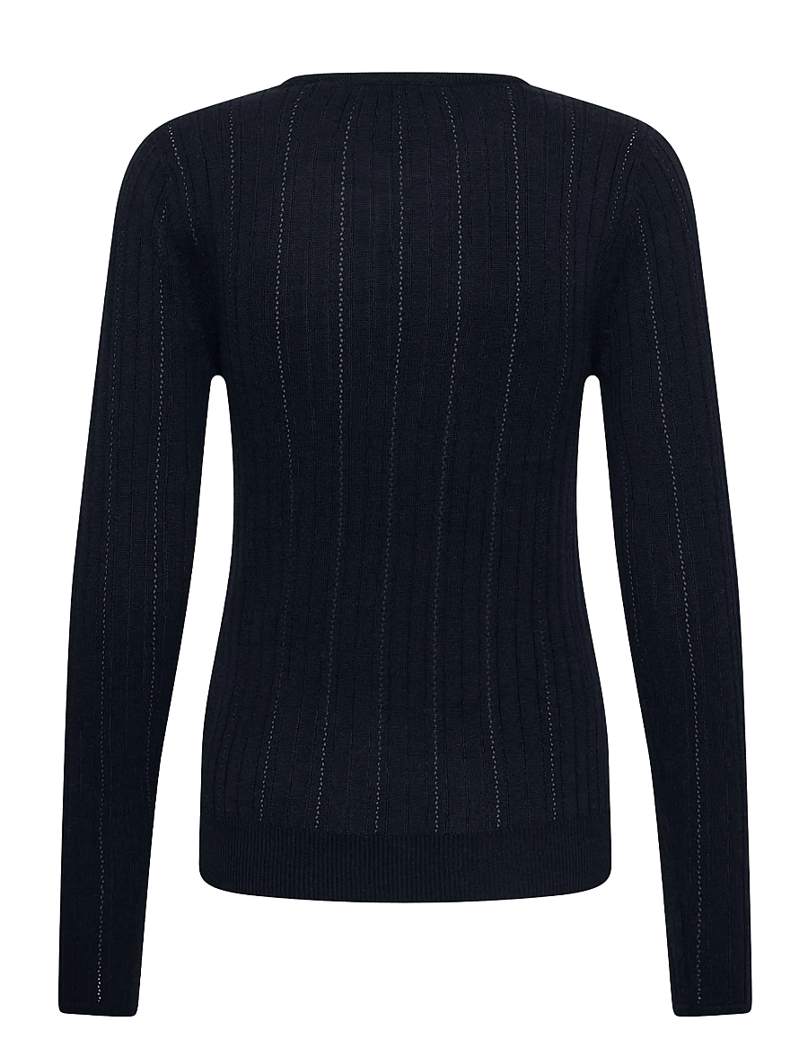 Cream - CRPeloa Knit Blouse - sky captain - 1
