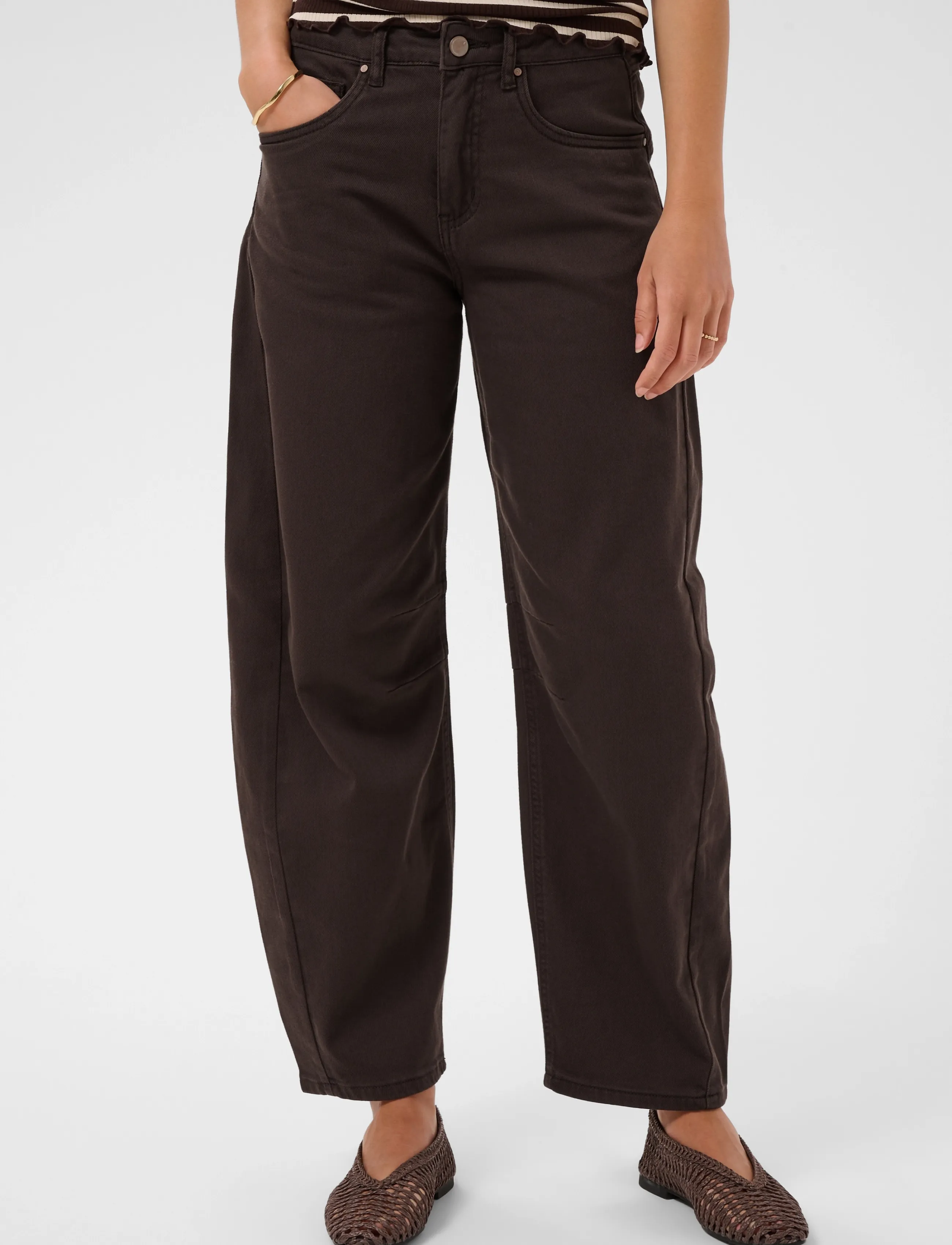 Cream - CRDjuli Barrel Jeans - Relaxed Fit - barrel jeans - java - 2